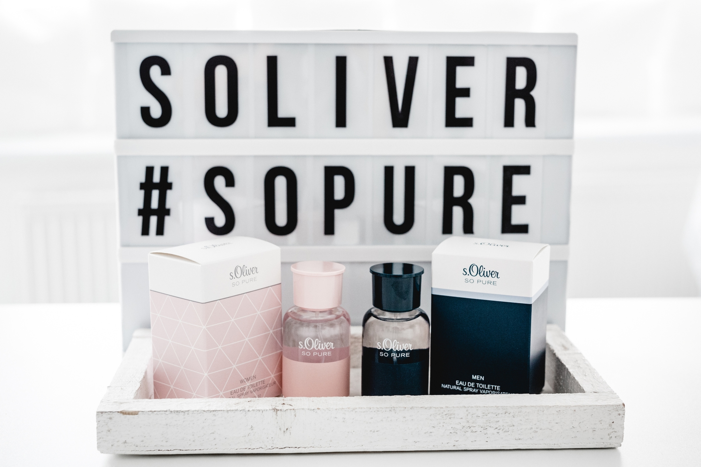 s.Oliver Eau de Toilette »s.Oliver So Pure Women EDT NATURAL SPRAY 50 ML«, (Packung, 1 tlg.)