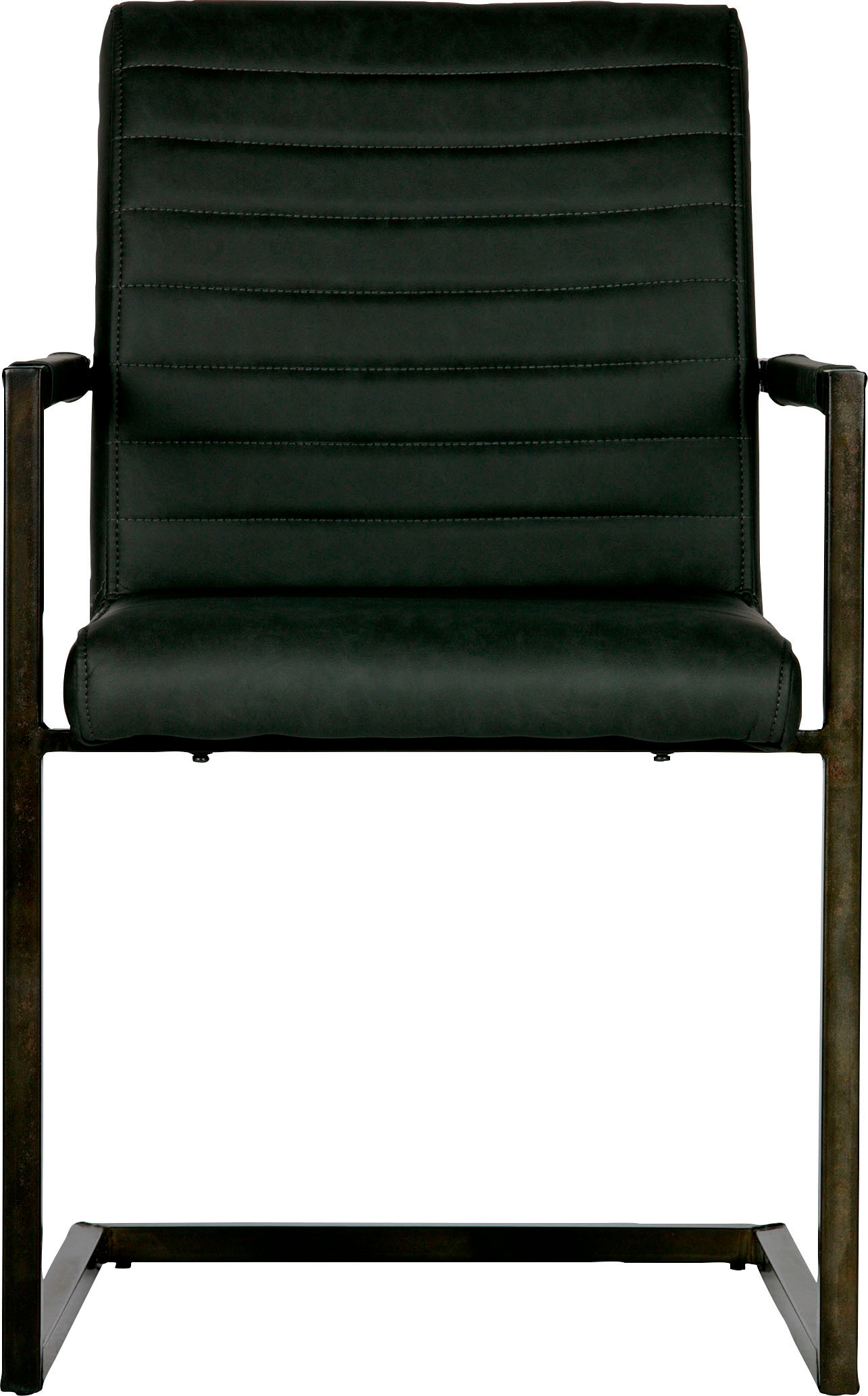 WOOOD Esszimmerstuhl »BASS«, 2 St., Kunstleder, Freischwinger, Breite 54 cm