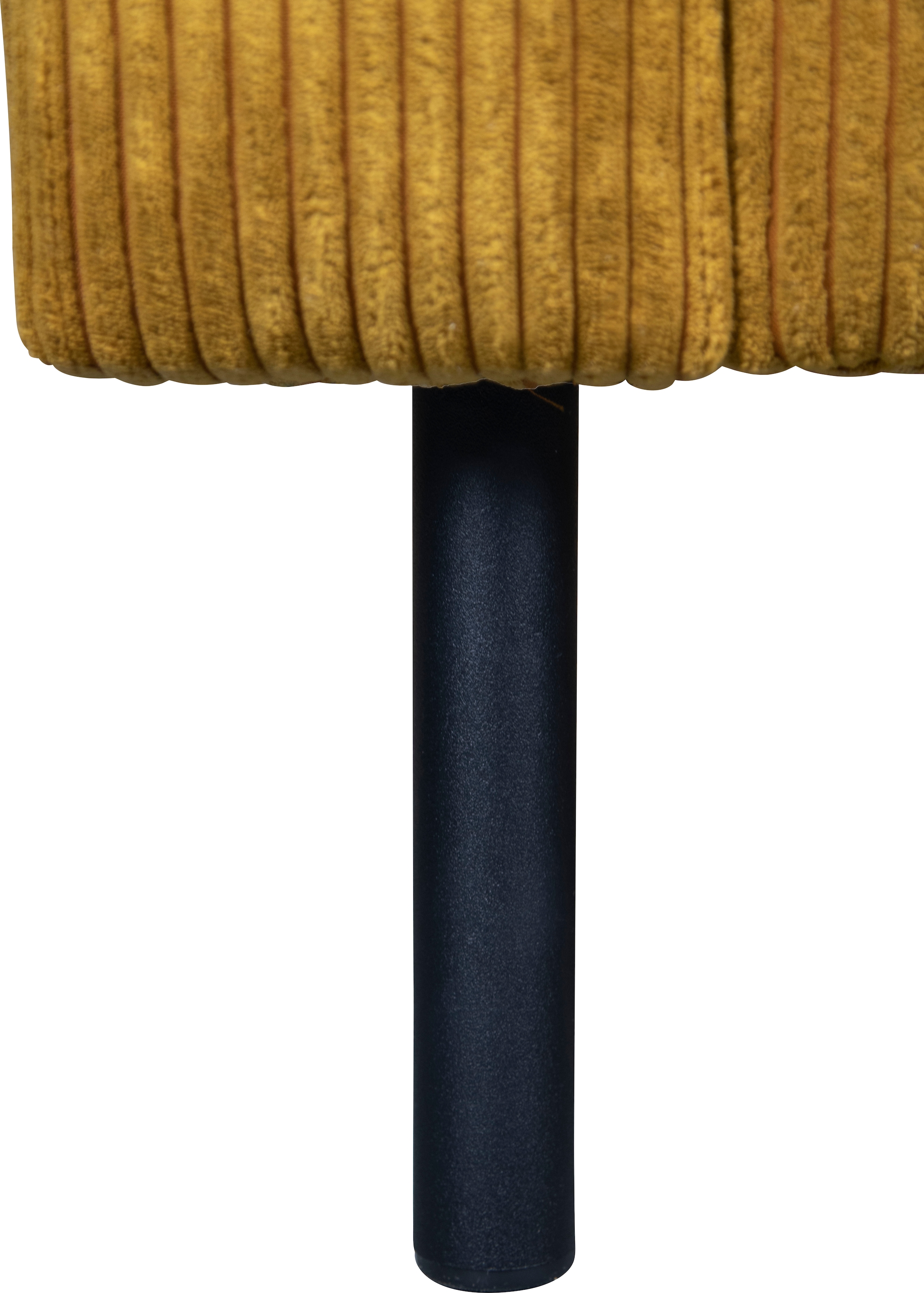 Guido Maria Kretschmer Home&Living 3-Sitzer »Lillibeth Designsofa mit Wellenunterfederung, Maße B/T/H: 218/74/83 cm«, Zierkissen als Wendekissen, Bezug Samtoptik oder Cord