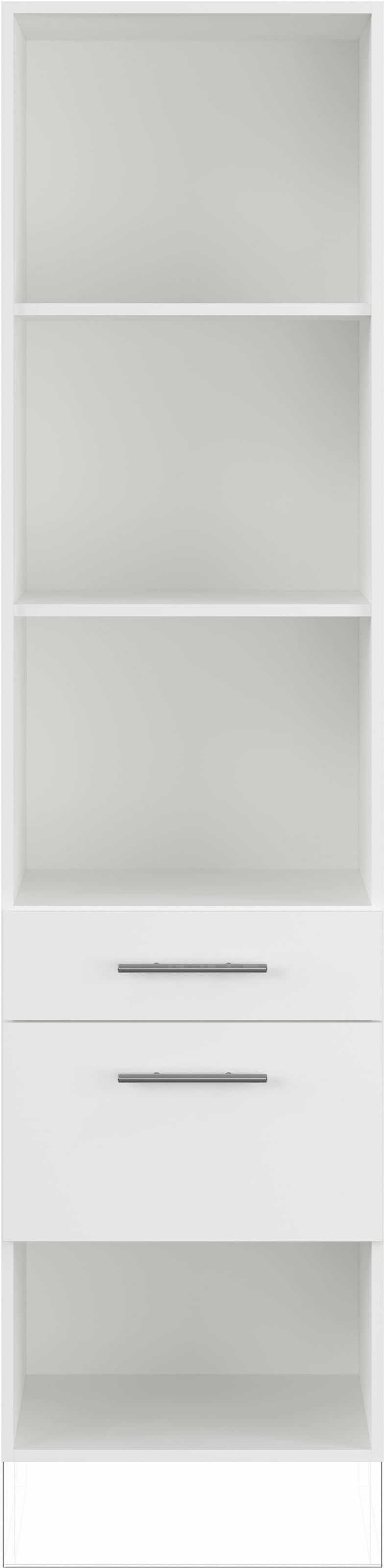 IMPULS KÜCHEN Seitenschrank »"Valencia", Breite/Höhe: 50/190,7 cm, mit Soft-Close« vormontiert, mit Schubkasten, mit Auszug, mit verstellbaren Fachböden