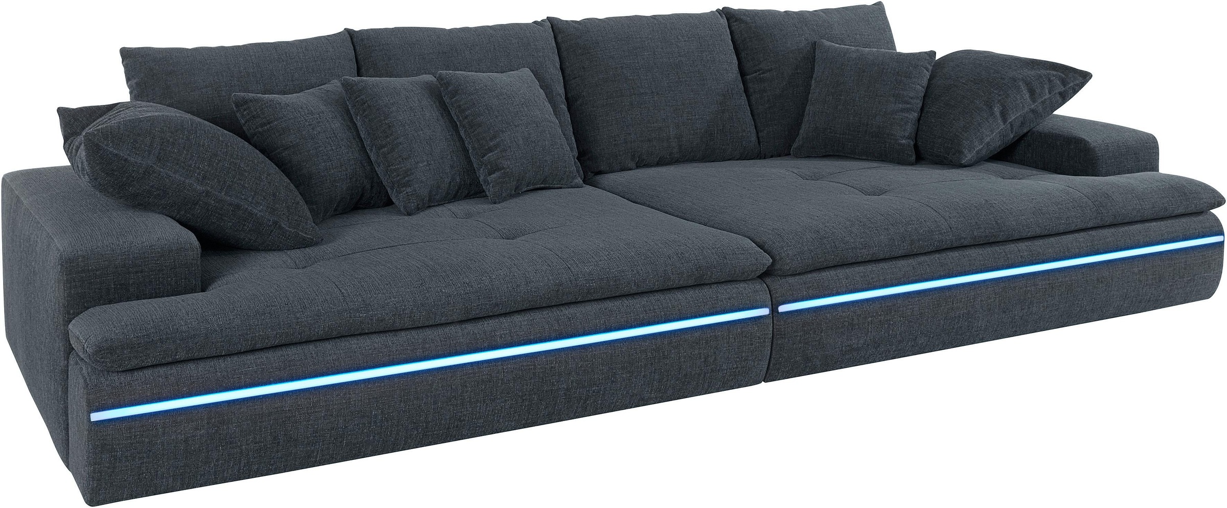 Mr. Couch Big-Sofa »Biarritz«, mit online Wahlweise Kopfteilverstellung und kaufen RGB-LED-Beleuchtung