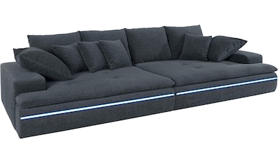 Mr. Couch Big-Sofa »Biarritz«, Wahlweise mit Kopfteilverstellung und  RGB-LED-Beleuchtung online kaufen