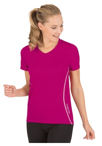 T-Shirt »TRIGEMA Sportshirt COOLMAX®«, (1 tlg.)