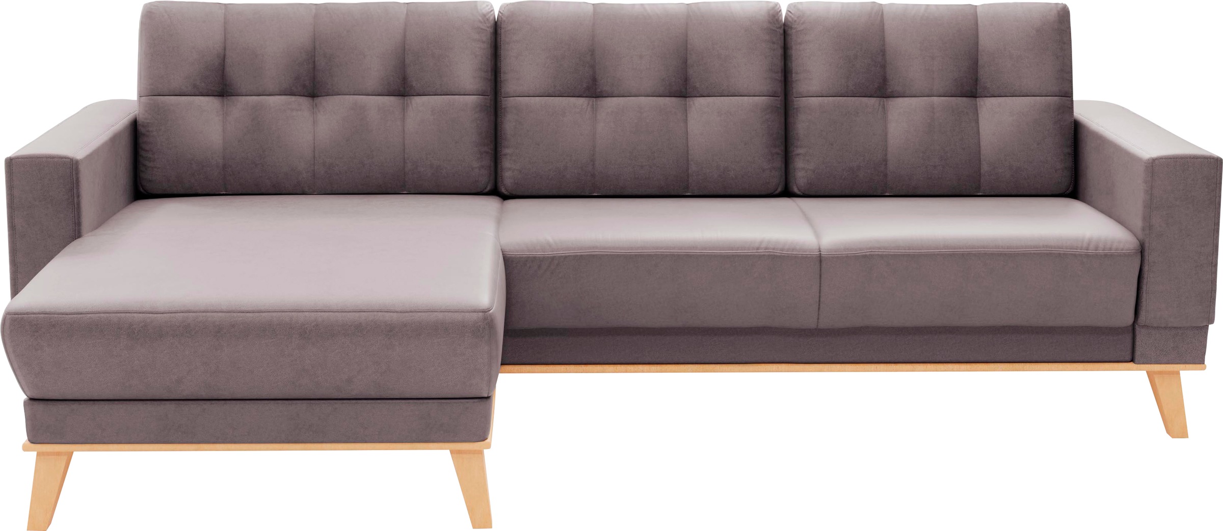 sit&more Ecksofa »Lavida L-Form« wahlweise mit Kippfunktion und Bettkasten günstig online kaufen