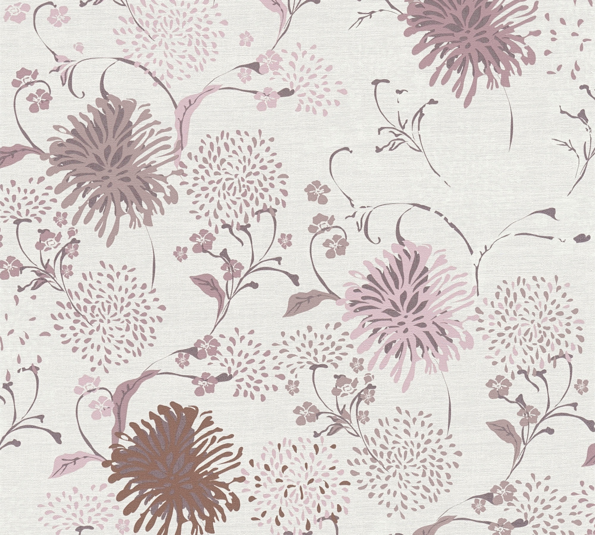 living walls Vliestapete »House of Turnowsky Designer Blumentapete«, matt, extravagant Kunst Floral verspielt