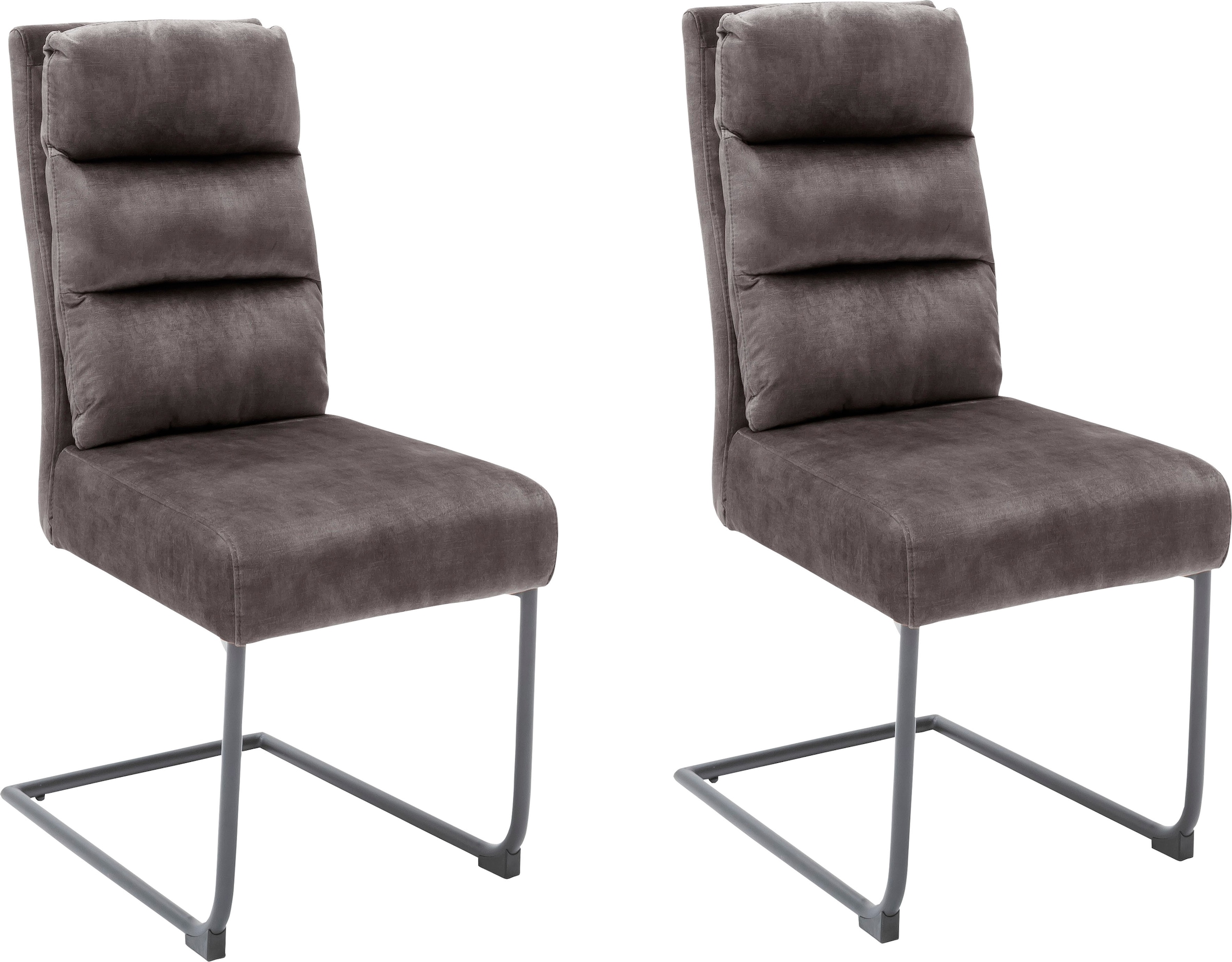 kg im Freischwinger Stuhl furniture 2 MCA 120 2er online belastbar bis St., (Set), kaufen Vintagelook, »Lampang«, Stoffbezug mit Set,