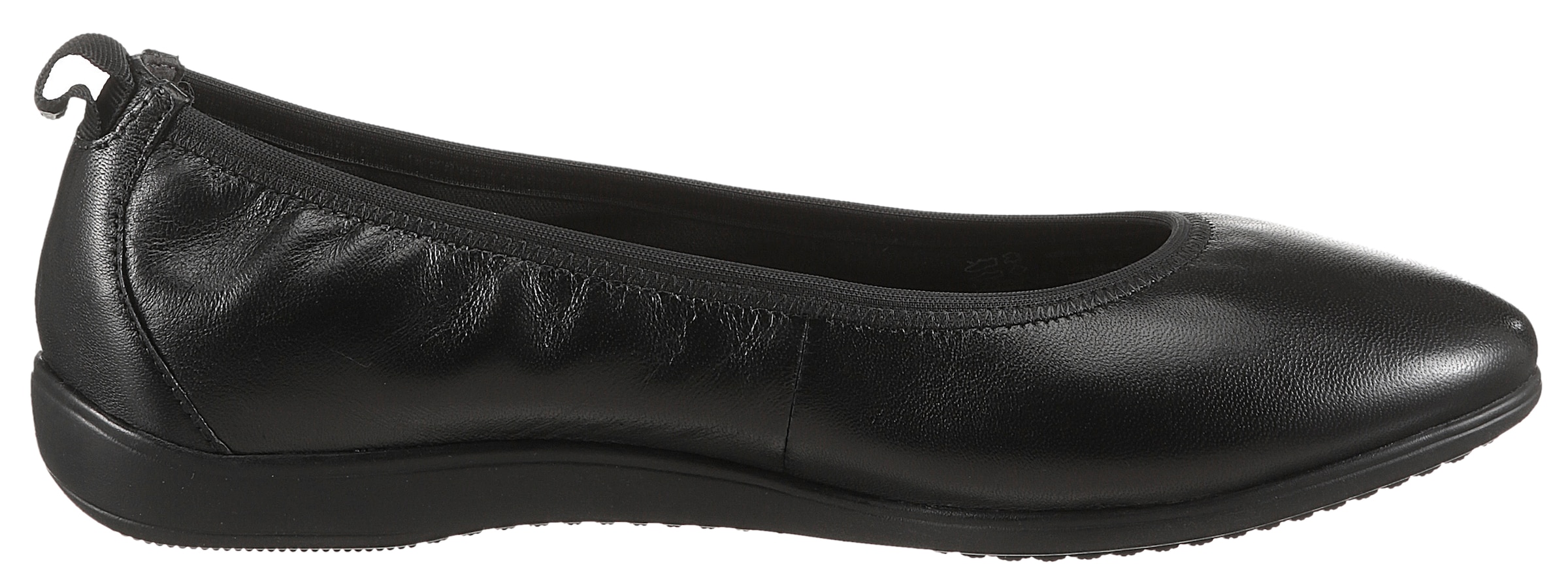 Tamaris Ballerina, Schlupfschuh, Bequemschuh mit komfortablem Elastikeinfass