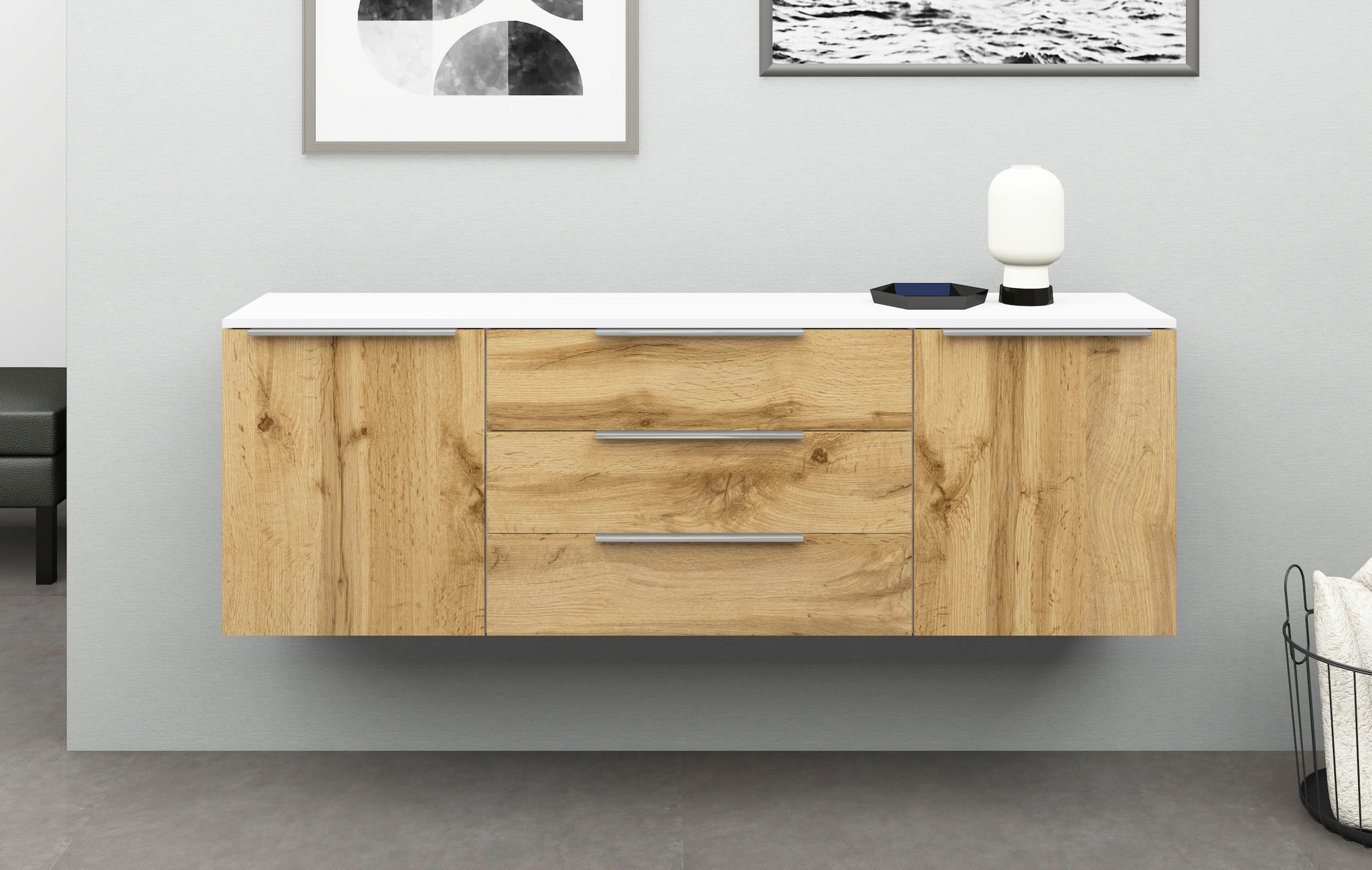 borchardt Möbel Sideboard »Oliva«, Breite 166 oder 200 cm