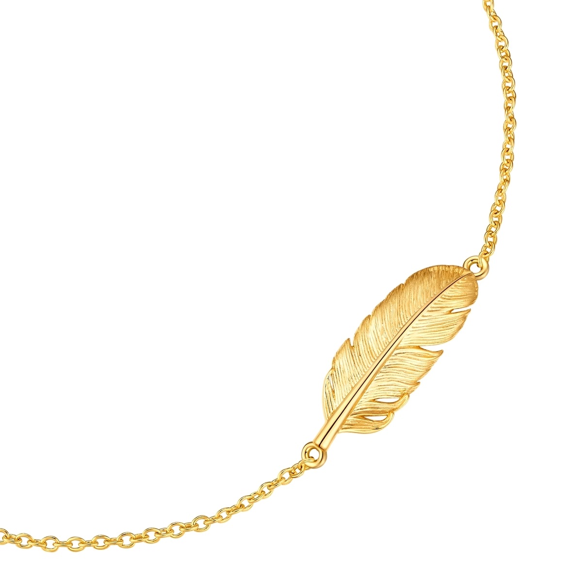 Glanzstücke München Gliederarmband »GSM6027«, (1 tlg.), Feder