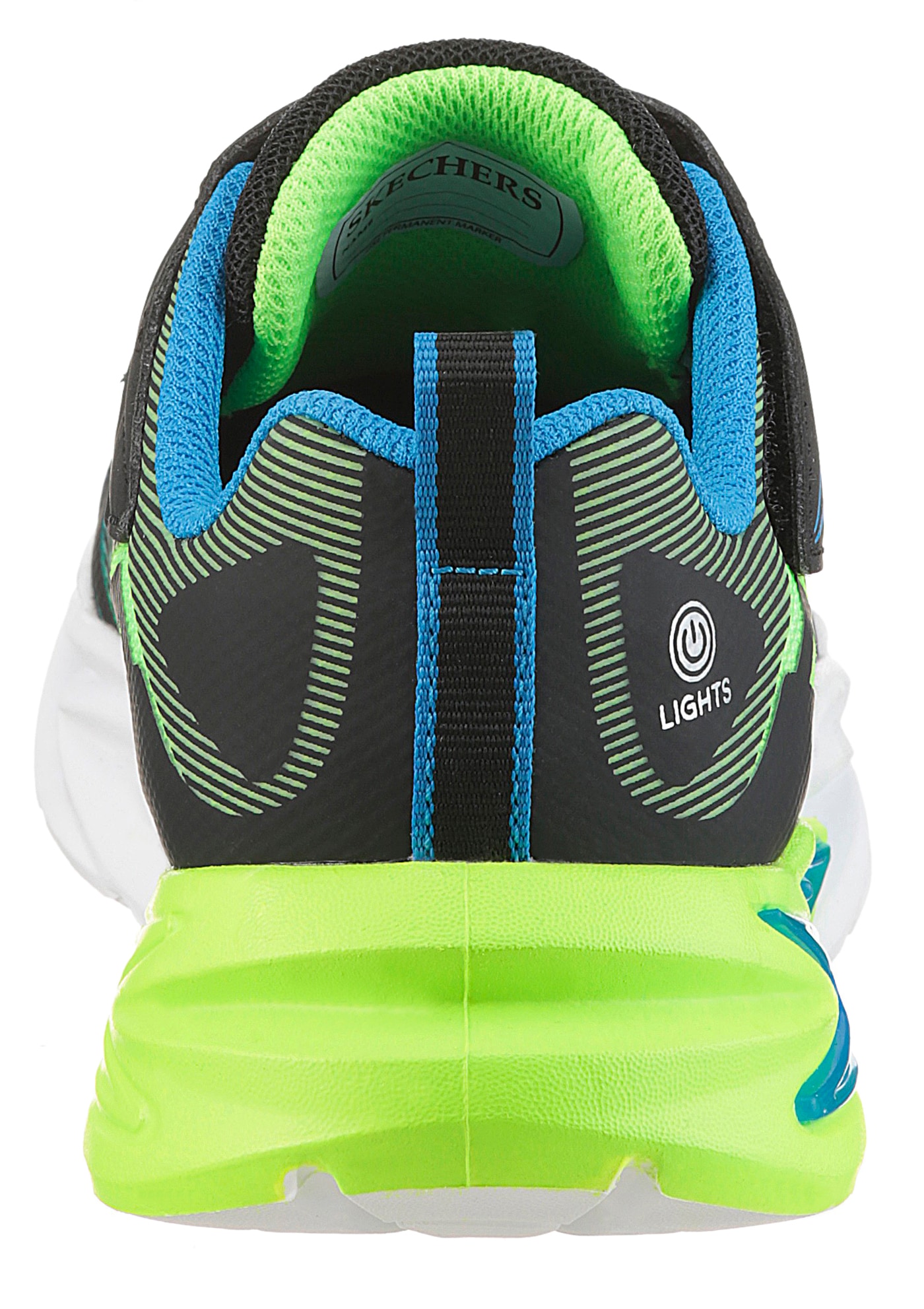 Skechers Sneaker »FLEX-GLOW ULTRA«, Klettschuh zum Schlüpfen, Größenschablone zum Download