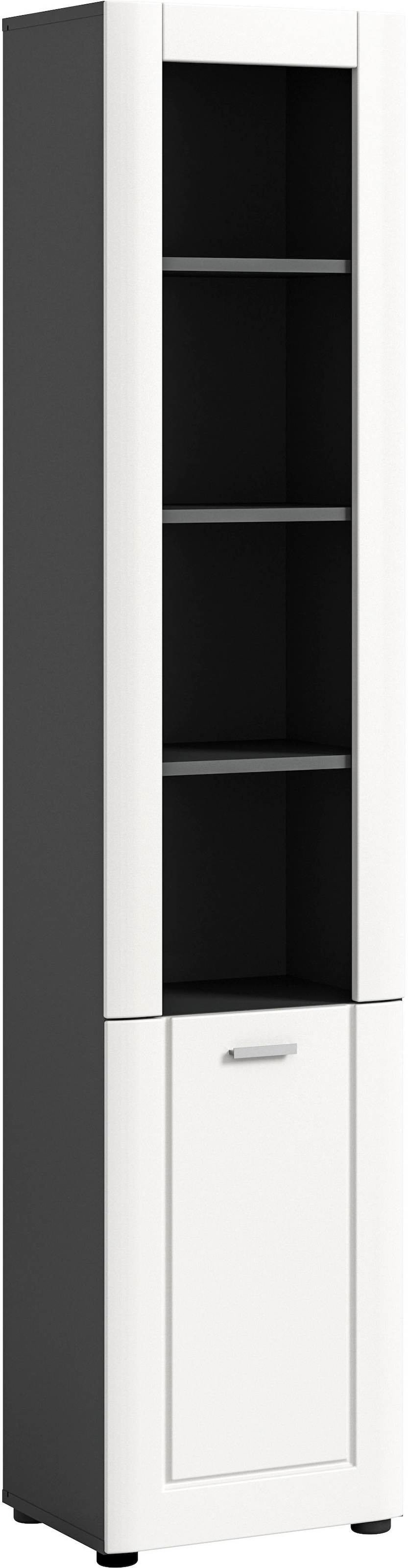 INOSIGN Hochschrank »Jarvi, Breite 40 cm, 1 Tür (Türanschlag wechselbar), 4 Einlegeboden«, (1 St.), Standschrank, Badmöbel, Badschrank, Schrank, Bad, Badezimmer