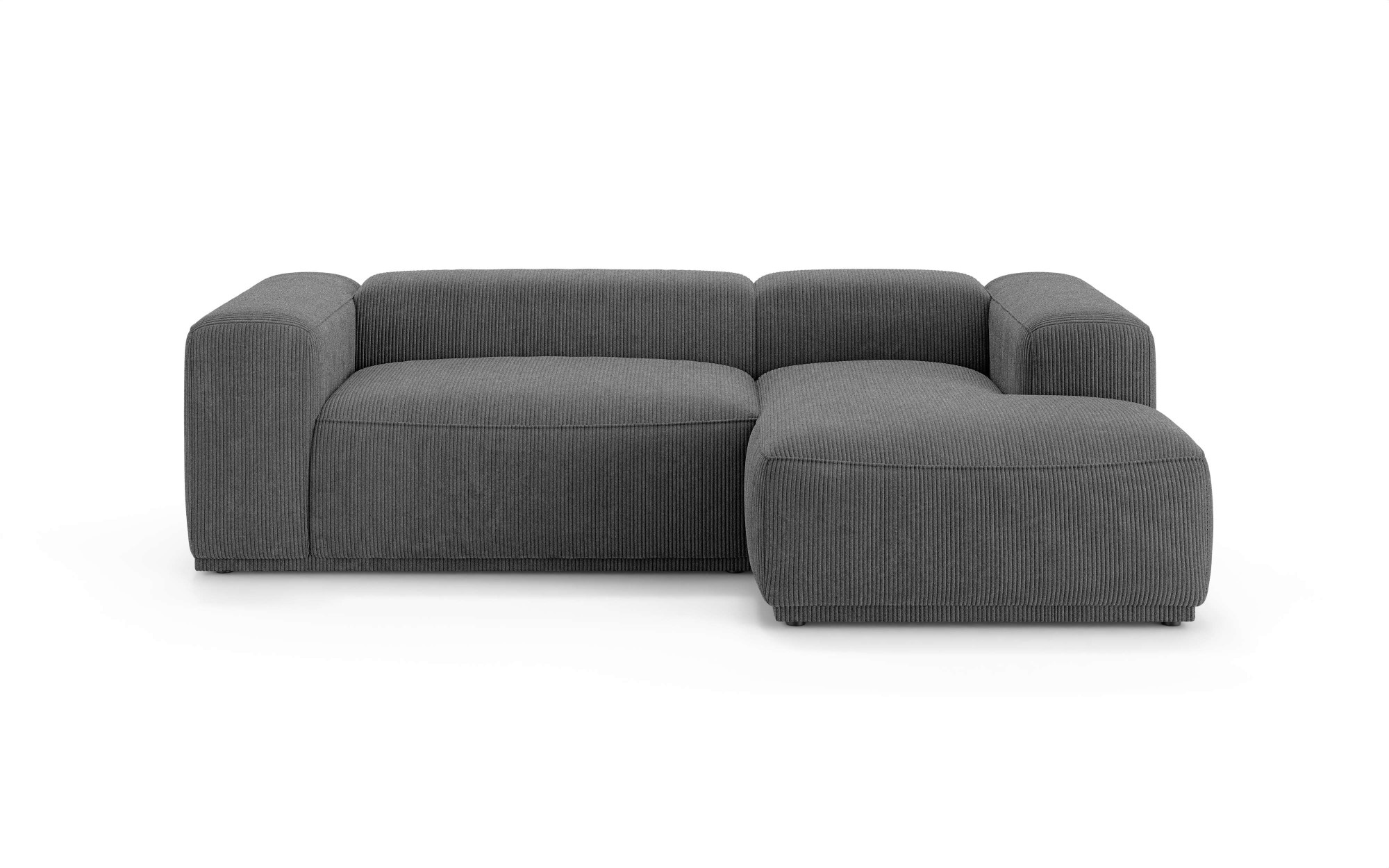 s.Oliver Ecksofa »EMMERIK Designersofa, L-Form mit Wellenfederung, B/T/H: 260/155/73 cm« hoher Sitzkomfort, gemütlich und modern, auch in Cord