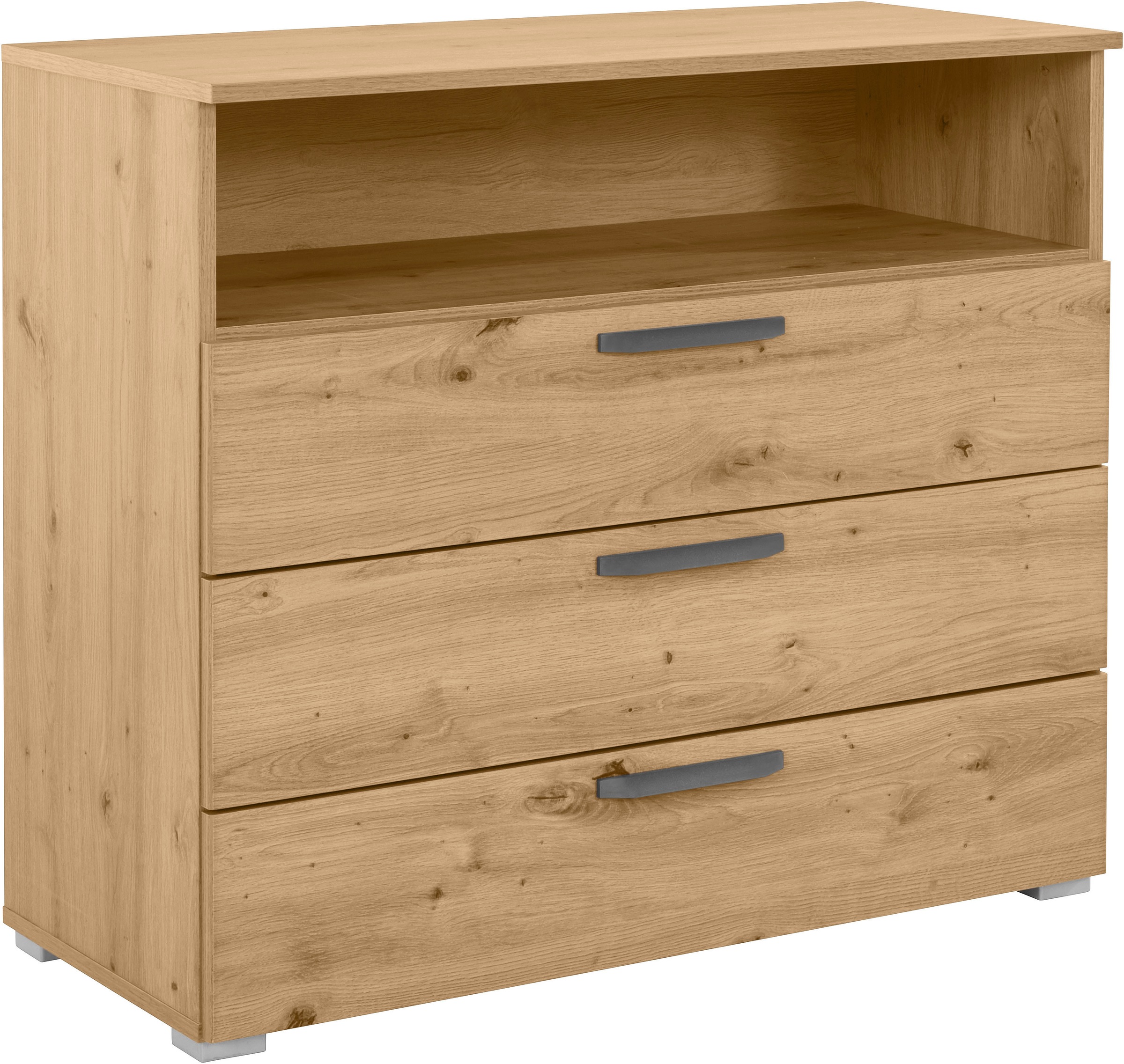 rauch Schubkastenkommode »Oteli«, Inkl. Schubkasten-Inneneinteilung aus Holz, einfache Montage