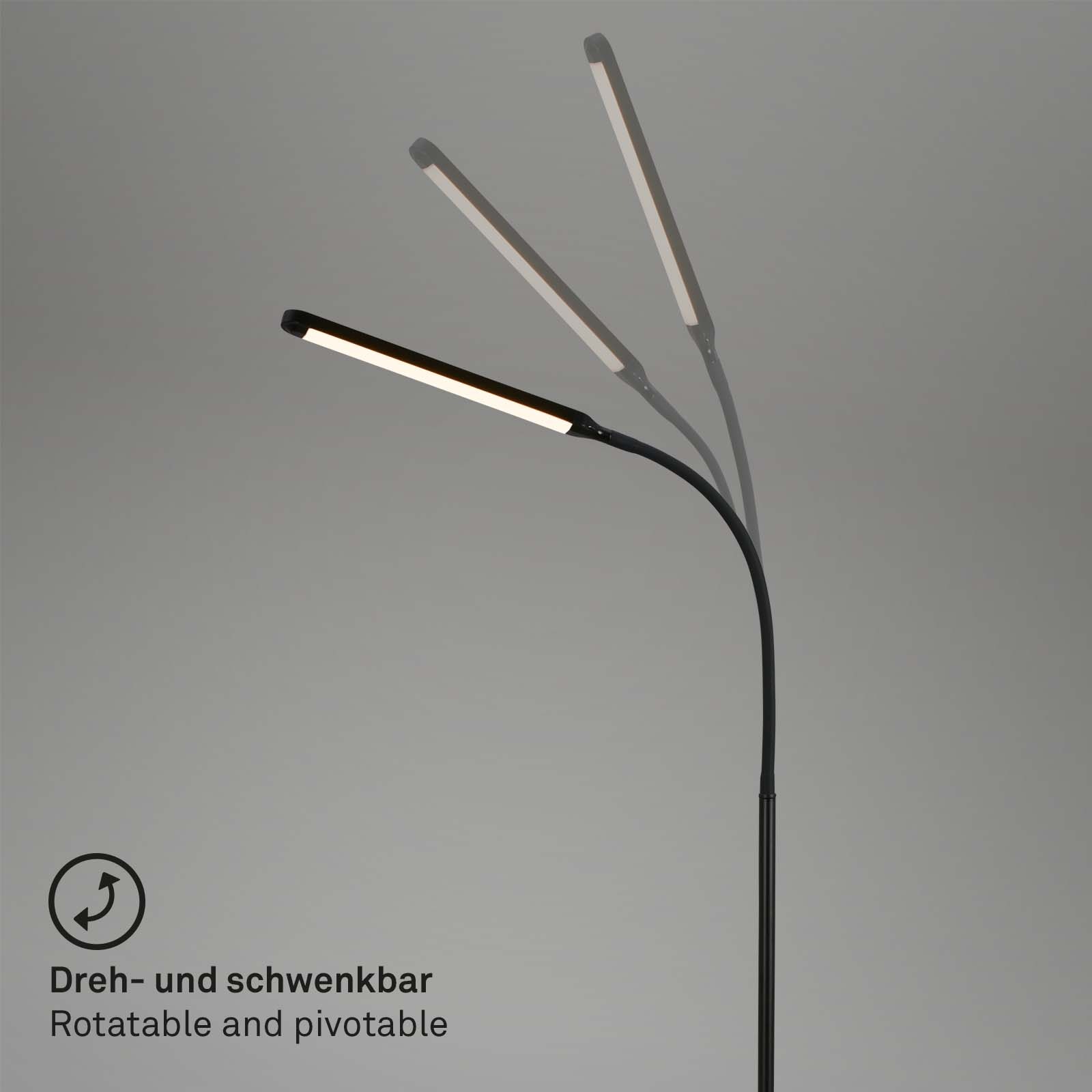 Briloner Leuchten Stehlampe »Stehleuchte PIVAZ«