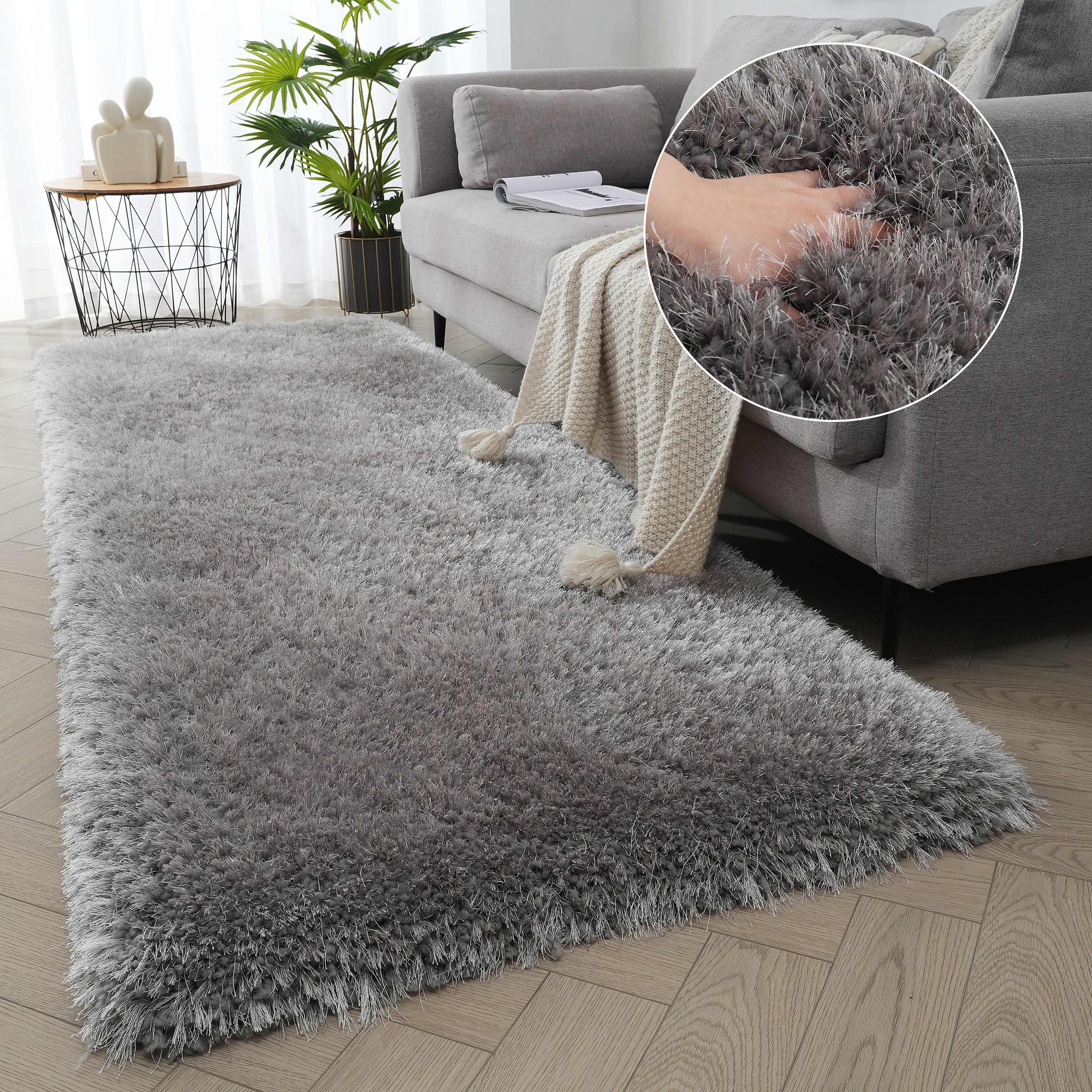 Guido Maria Kretschmer Home&Living Hochflor-Läufer »Micro exclusiv Teppich, günstig online kaufen
