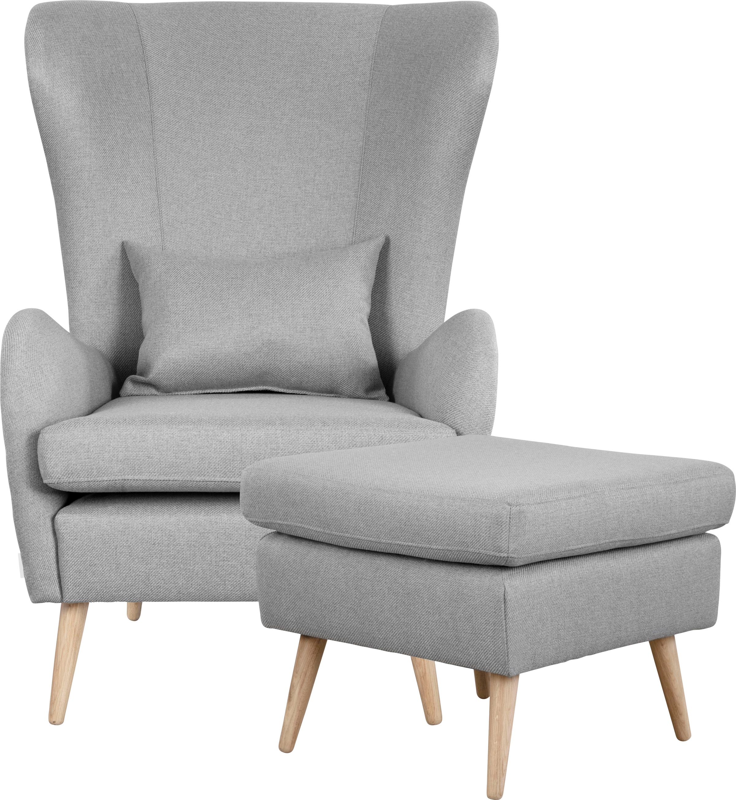 Home affaire Polstergarnitur »Charles« groß und gemütlich im moderner Optik günstig online kaufen