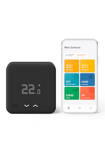 Heizkörperthermostat »Starter Kit - Smartes Thermostat V3+ (Verkabelt) Black Edition«
