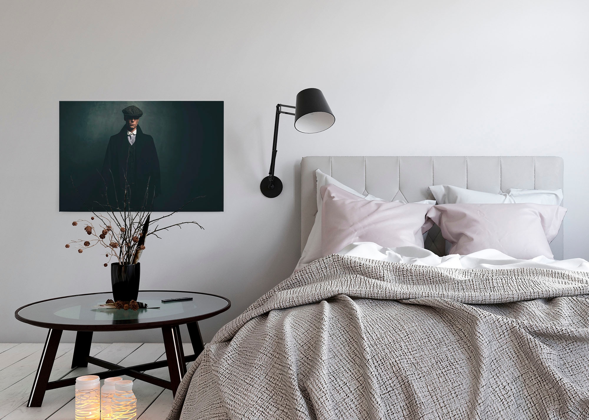 A.S. Création Leinwandbild »roger«, Kunst-Personen-Kinder, (1 St.), Keilrahmen Bild Mann Leinwand-Bild Wohnzimmer modern Wandbild Kinder