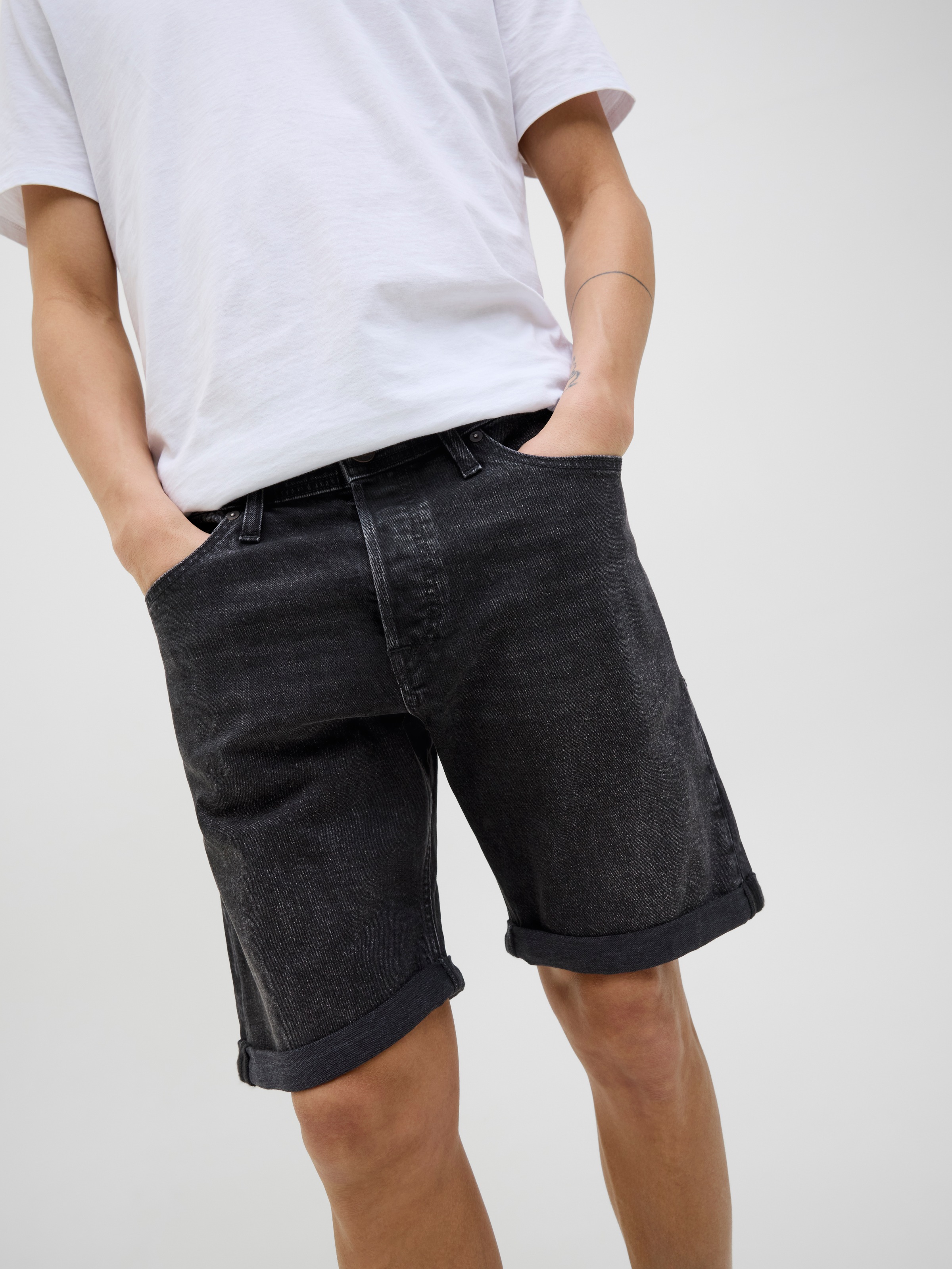 Jack & Jones Shorts »JJIRICK JJIORIGINAL SHORTS AM 360 SN«, im Five-Pocket Style