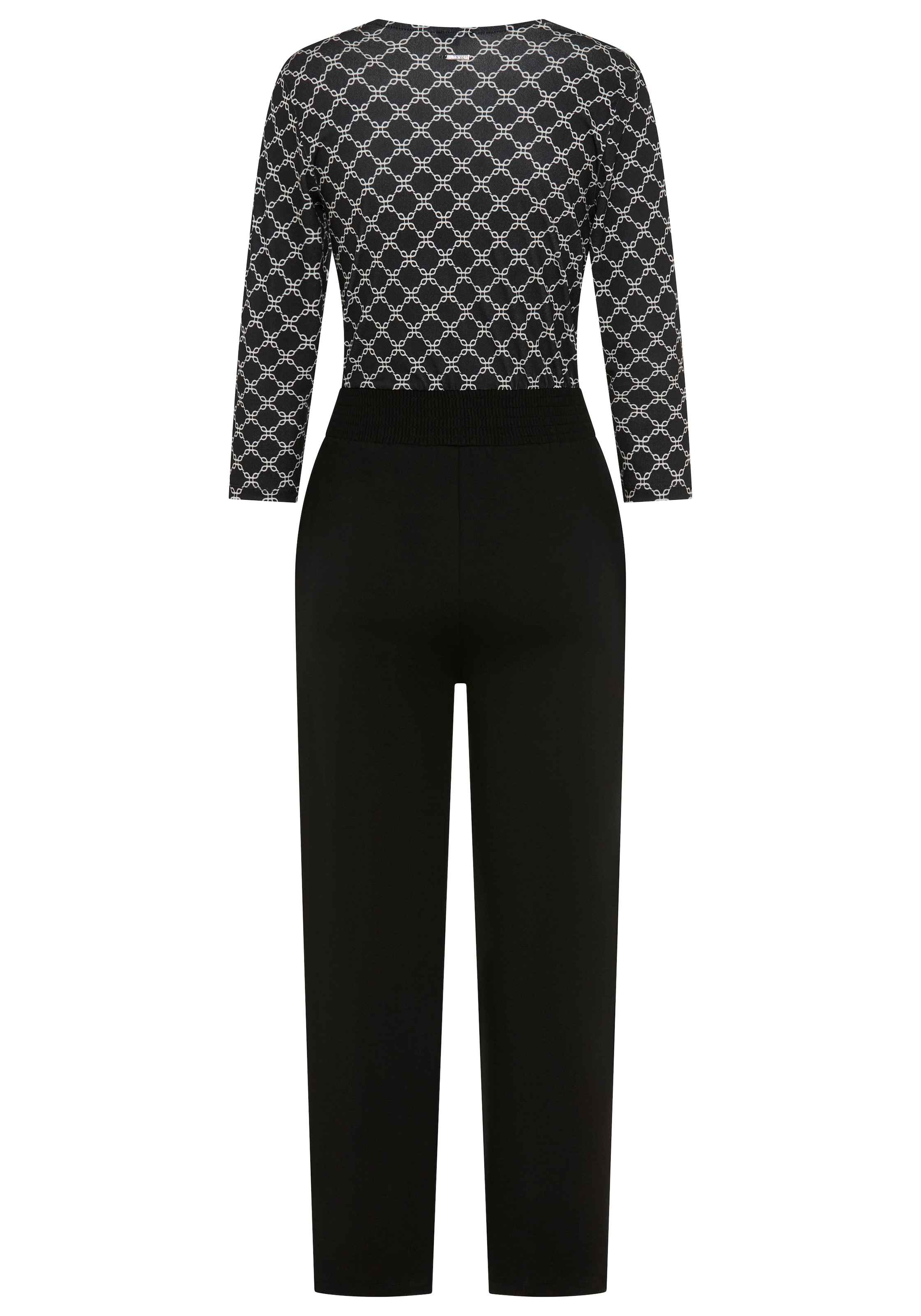 Laura Scott Jumpsuit im eleganten Stil, mit V-Ausschnitt in Wickeloptik