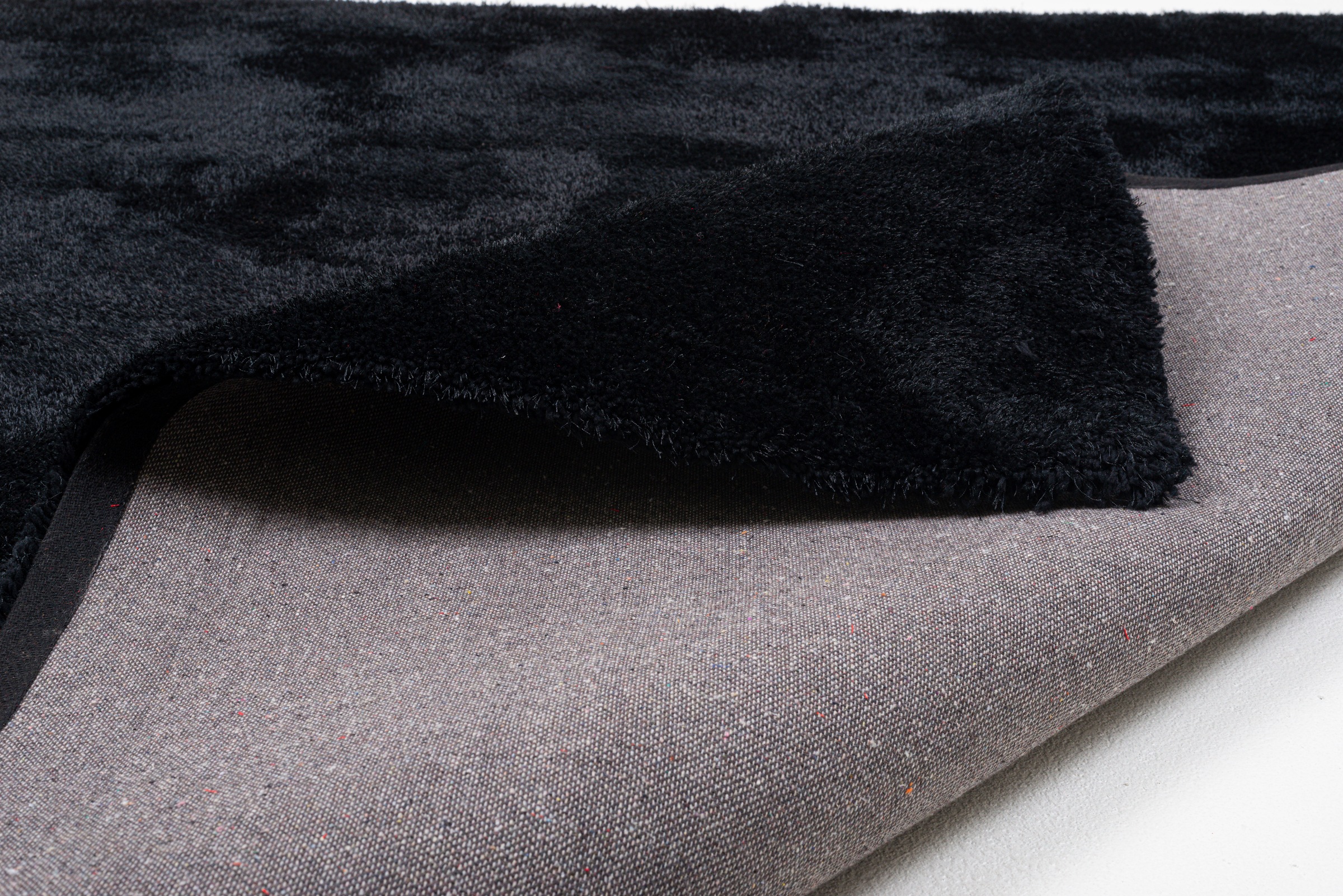 TOM TAILOR HOME Hochflor-Teppich »Soft«, rechteckig, 35 mm Höhe, handgetuftet, Uni-Farben, super weich und flauschig
