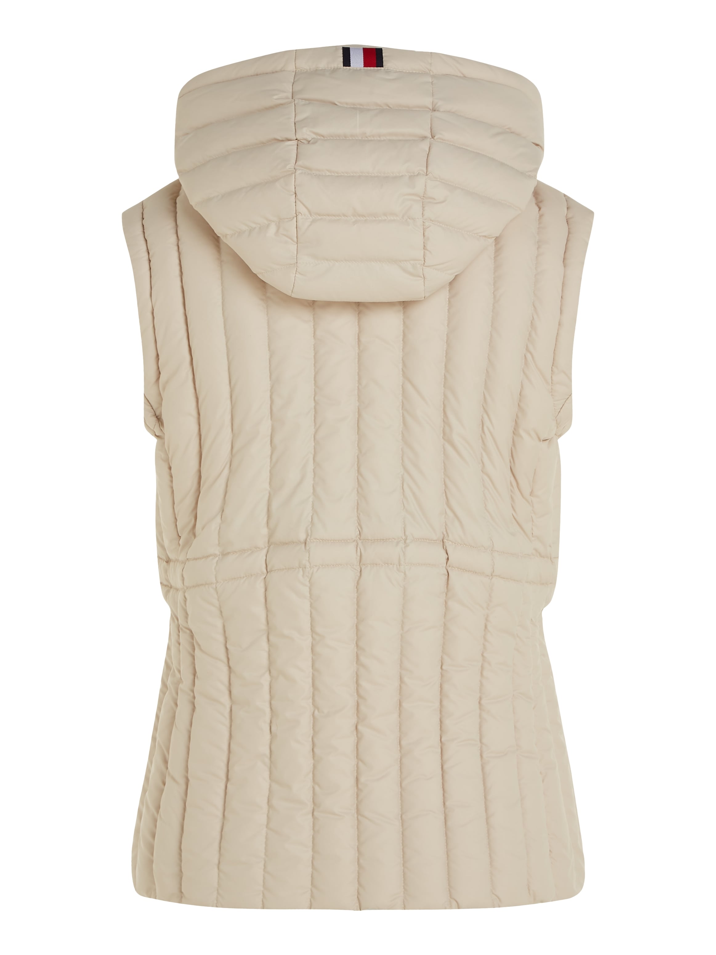 Tommy Hilfiger Daunenweste »FEMININE LW DOWN VEST«, mit Logostickerei