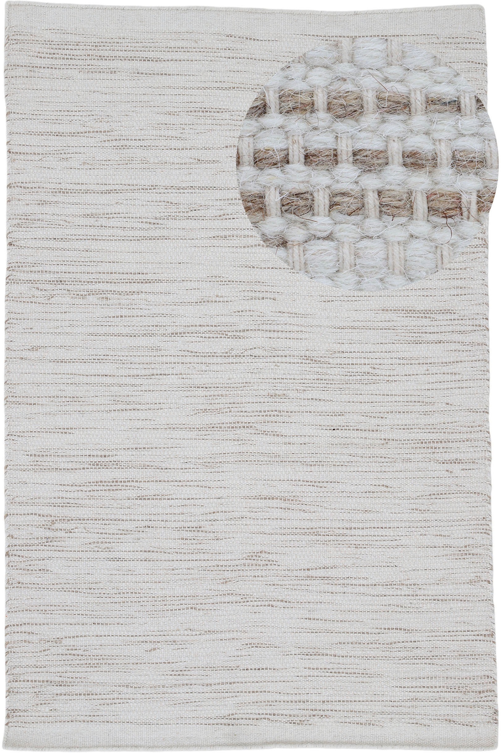 carpetfine Wollteppich »Mona, auch als Läufer«, rechteckig, 5 mm Höhe, 80% günstig online kaufen