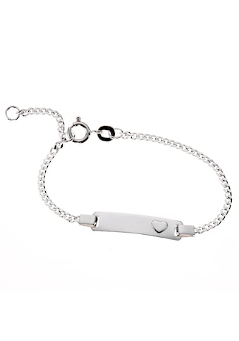 Firetti Silberarmband »ID-Armband mit Gravur und kleinem Herz« kaufen
