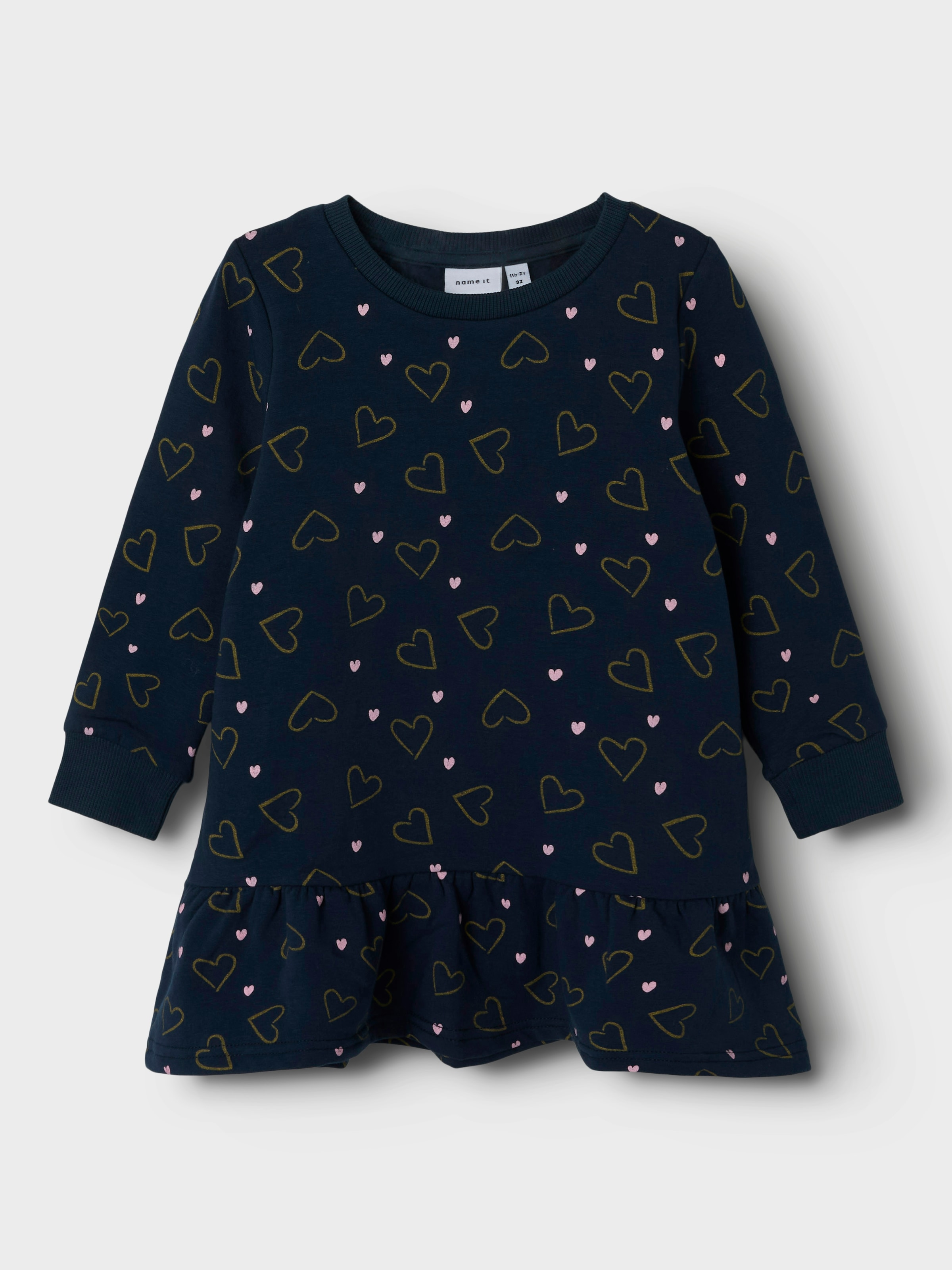 Name It Sweatkleid »NMFRUE SWEAT DRESS BRU BOX«