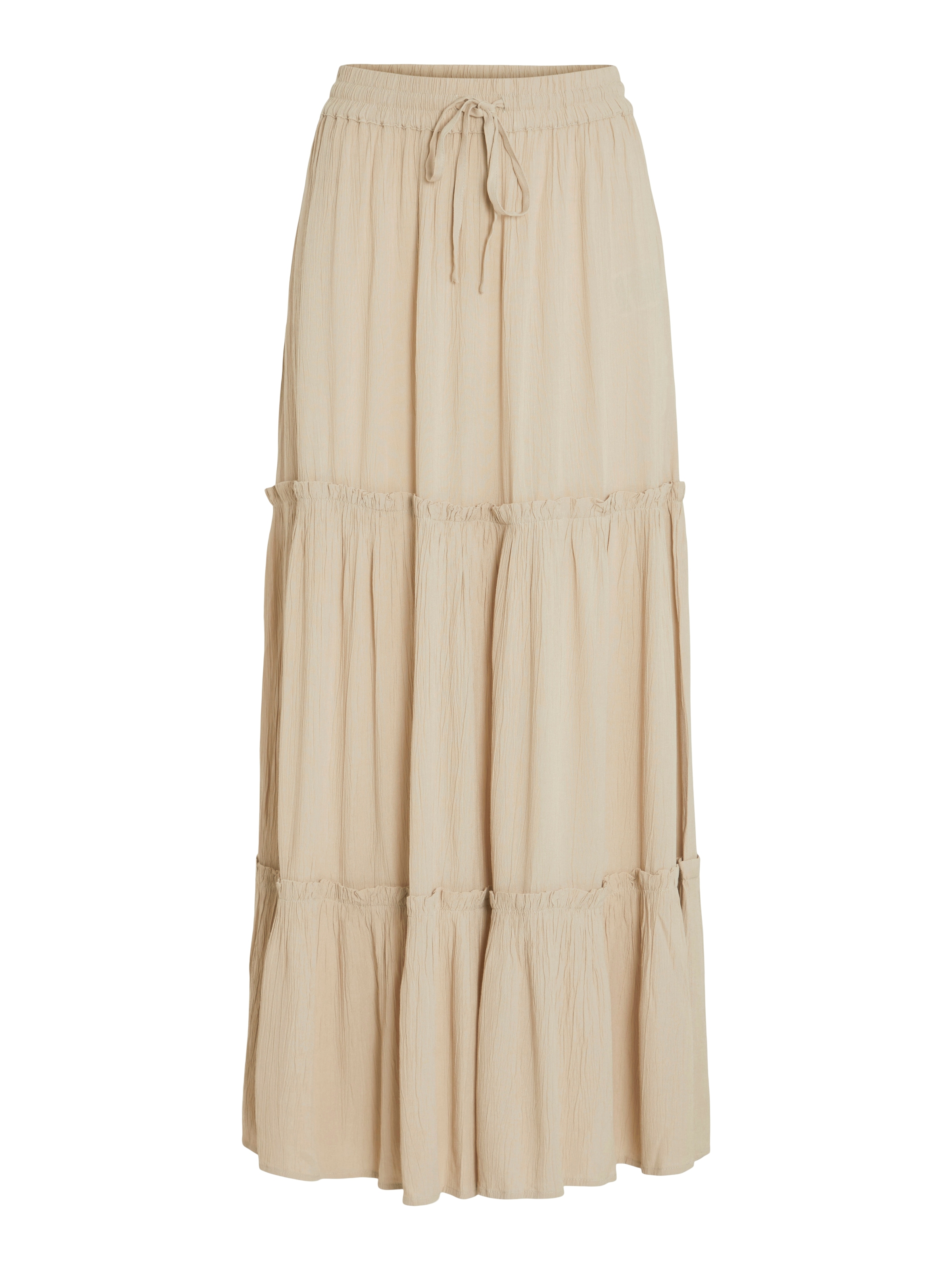 Vila Maxirock »VIMESA HW MAXI SKIRT - NOOS« mit Rüschen