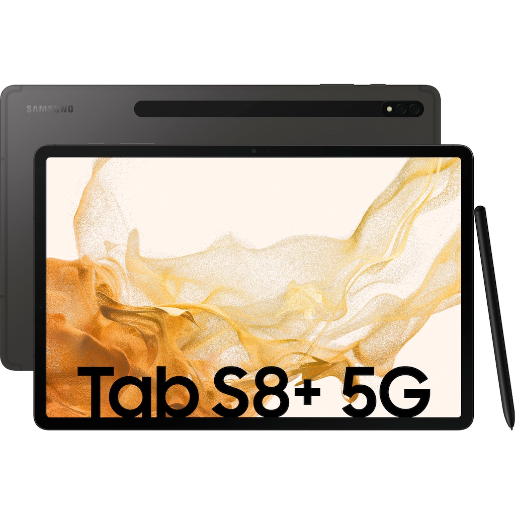 Samsung Tablet »Galaxy Tab S8+ 5G«, (Android,One UI,Knox)