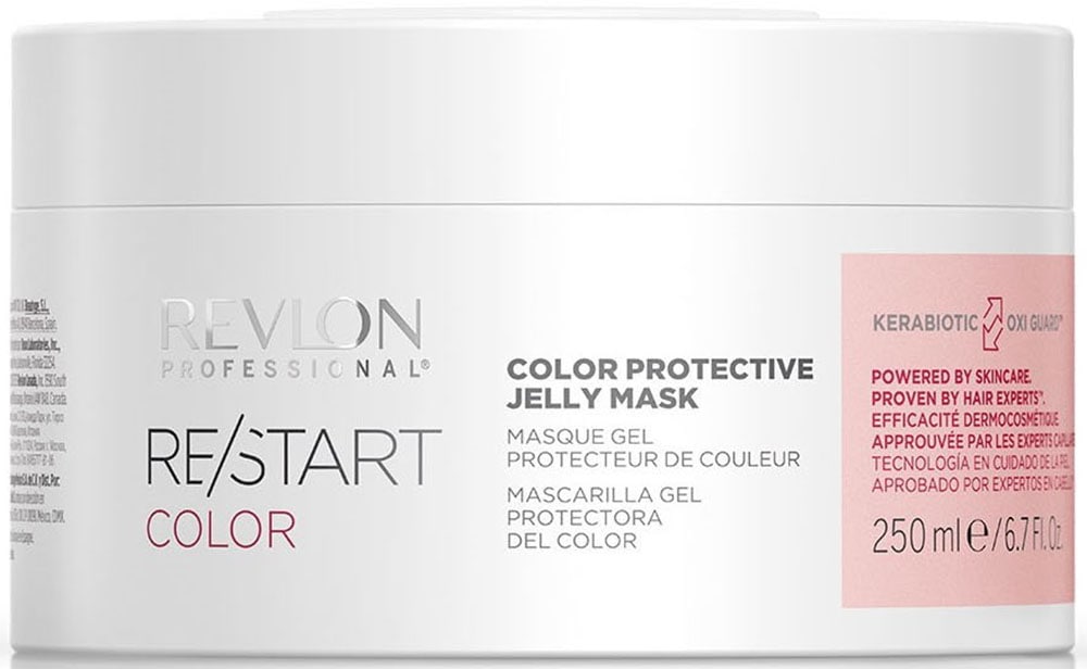 REVLON PROFESSIONAL Haarmaske »Re/Start COLOR Protective Jelly Mask 250 ml« Beugt Verblassen vor und spendet Feuchtigkeit für coloriertes Haar....