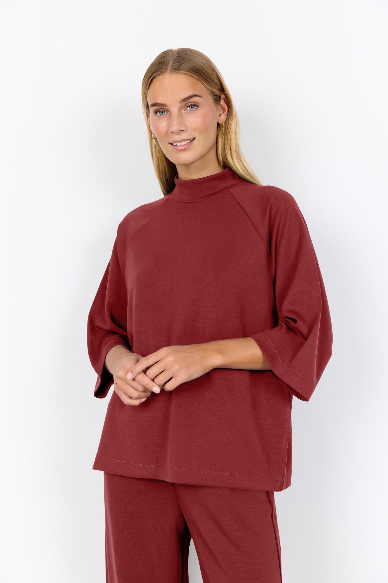 soyaconcept 3/4-Arm-Shirt »SC-BANU 261« Viskosemischung