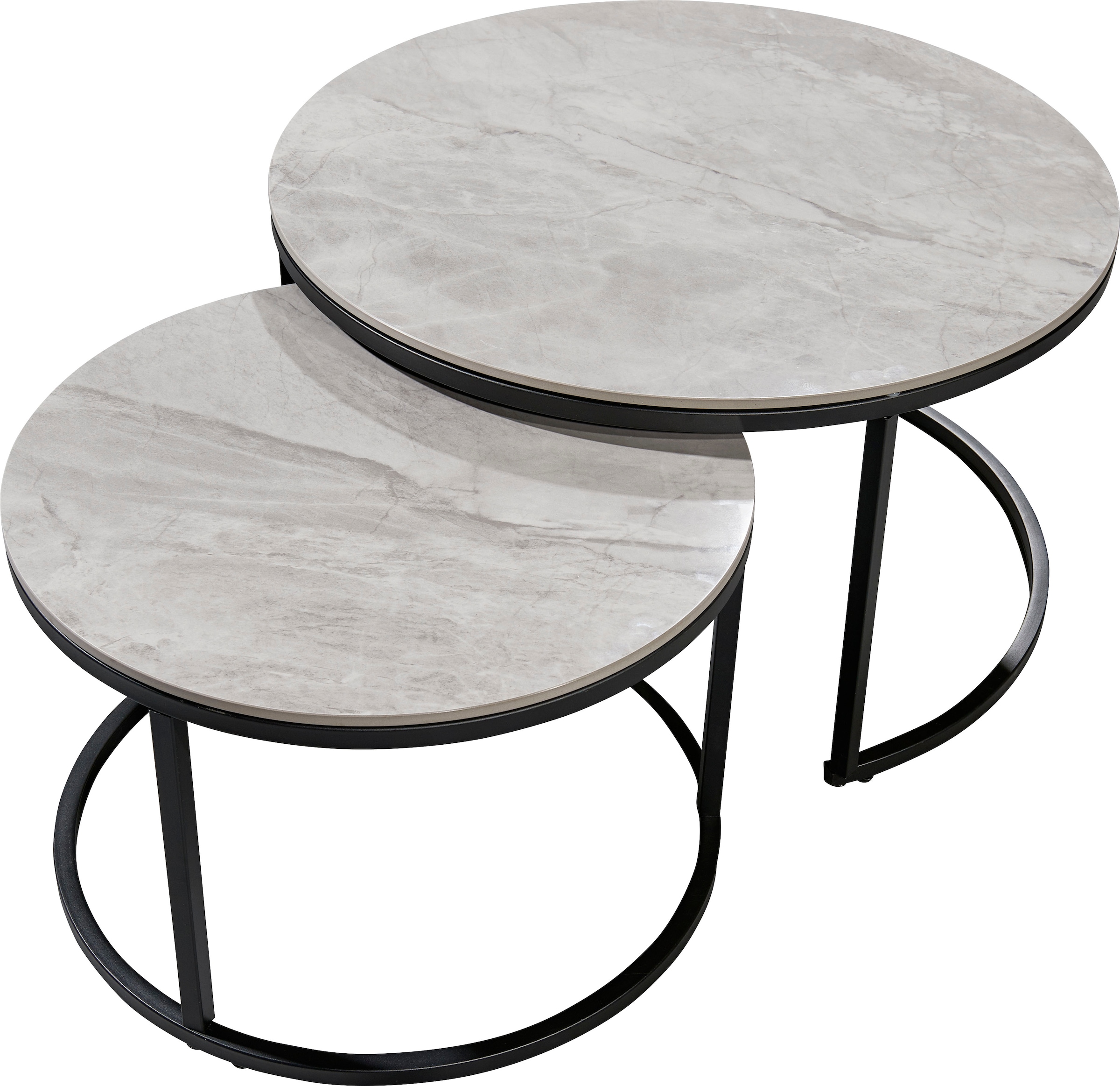 Stolkom Couchtisch »Stolkom Gino B/H 80/60x42/38« 1 Stk. tlg.