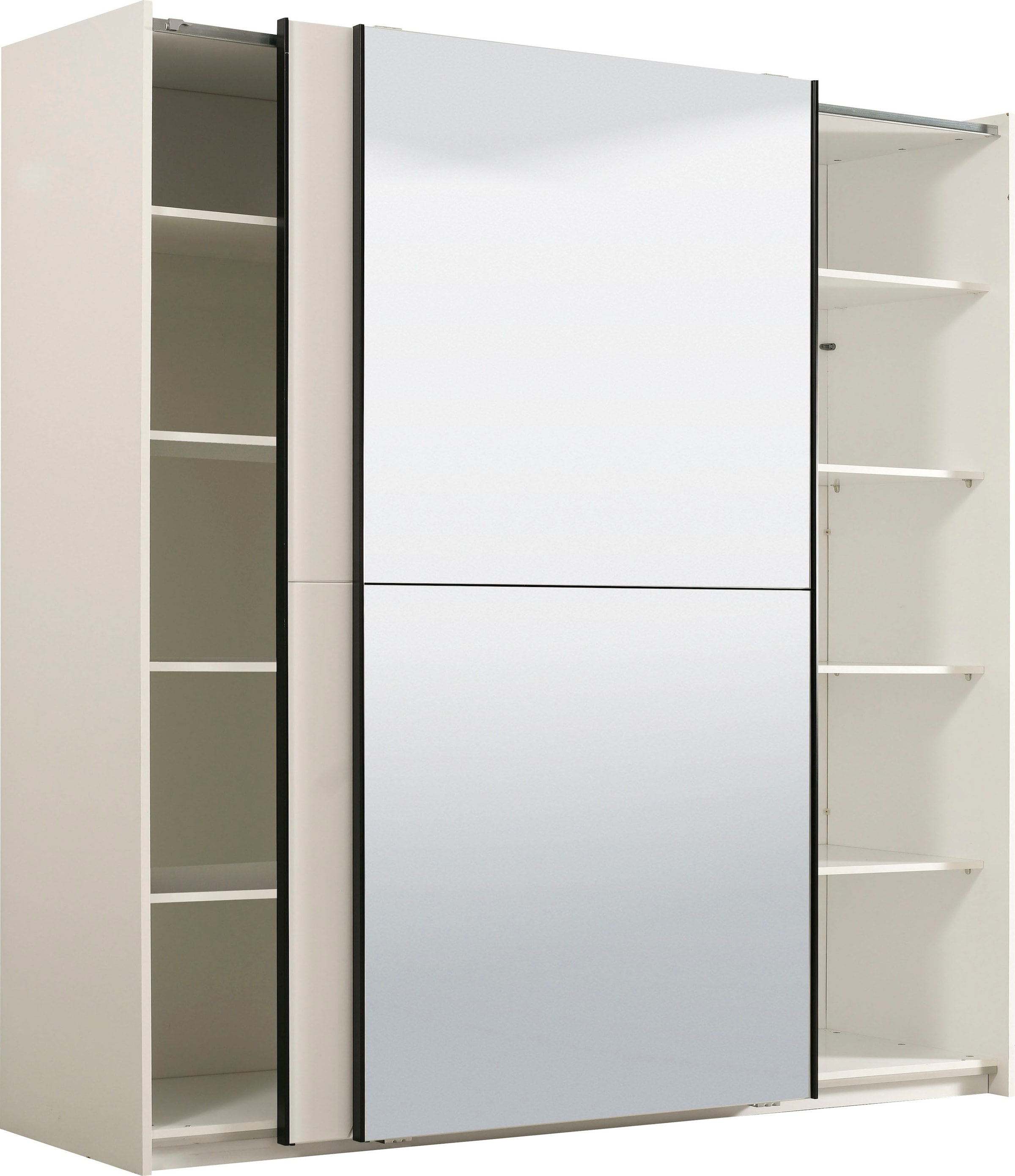 INOSIGN Schwebetürenschrank »Ksanti«, hochglänzende Front, mit Spiegel