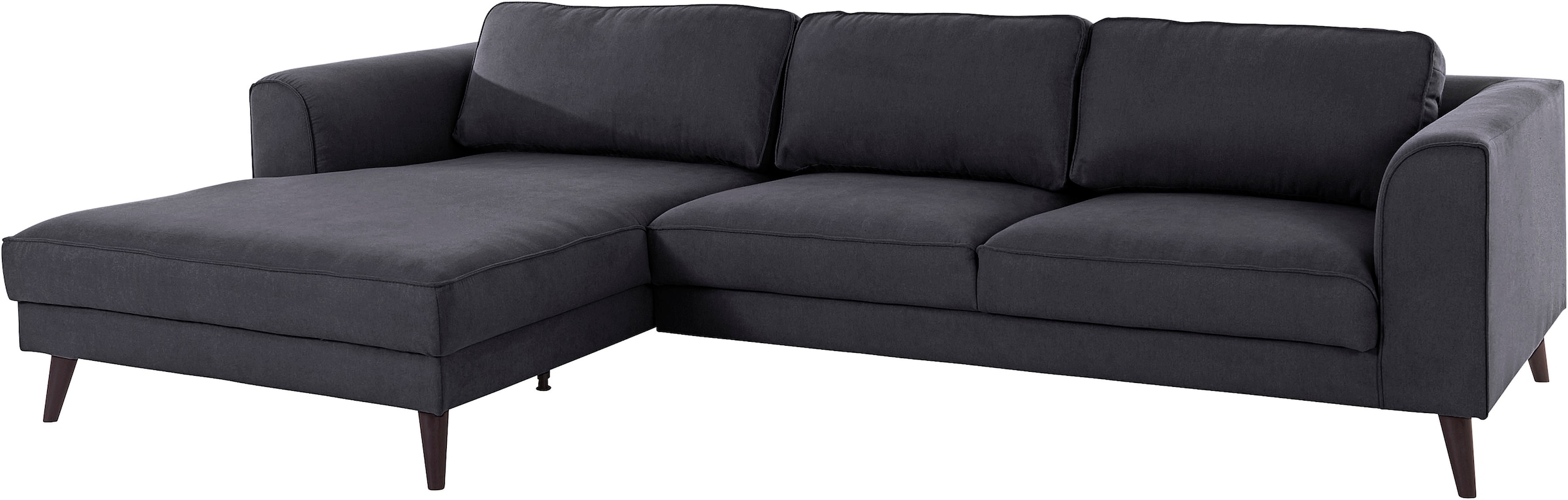 INOSIGN Ecksofa »Lumber Jack, elegant und bequem, Breite 280, hoher Fuß, L-Form«, in moderner Optik