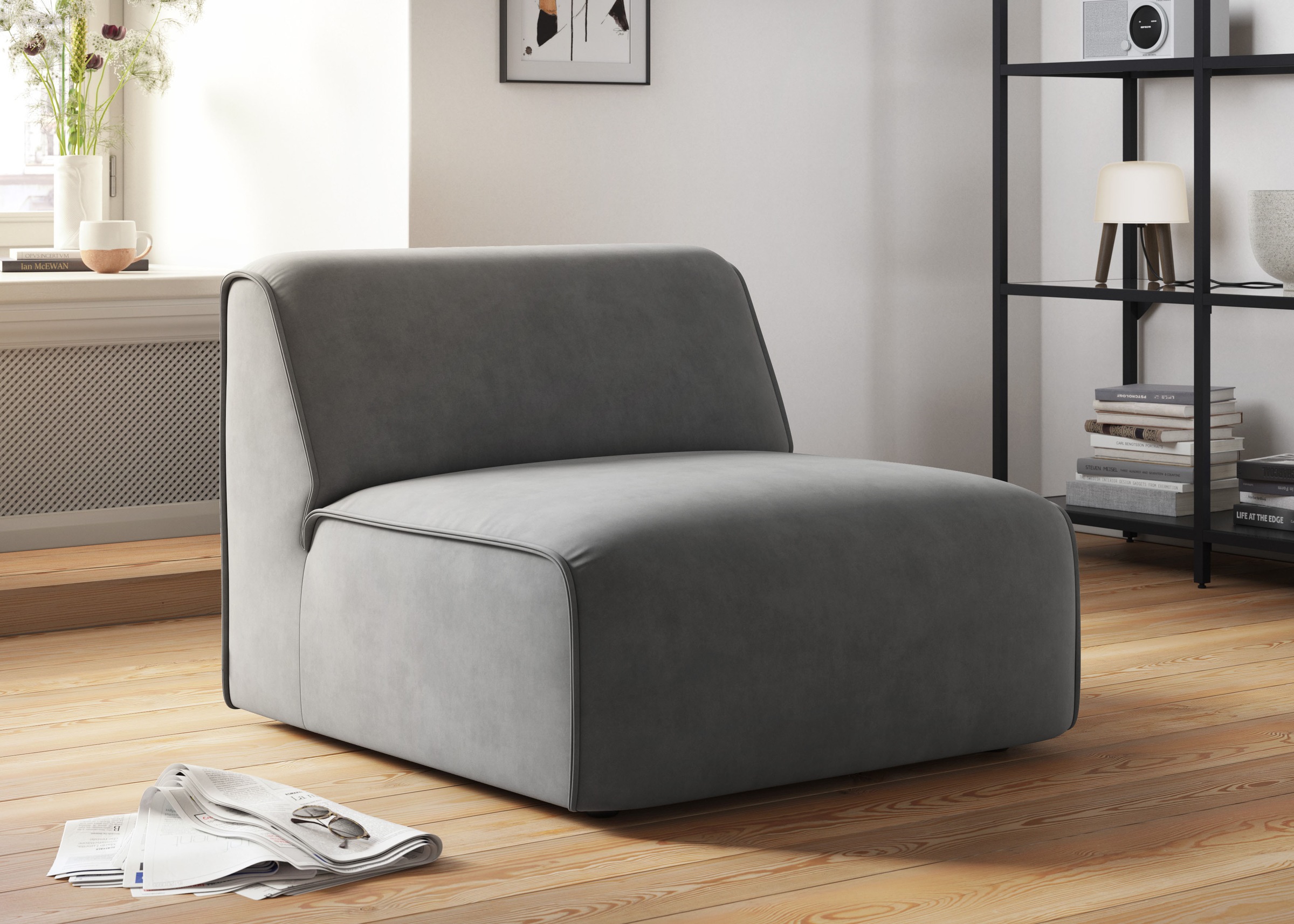 RAUM.ID Sessel »Merid Sofa-Mittelelement, Maße B/T/H: 84/97/46 cm«, als Mod günstig online kaufen