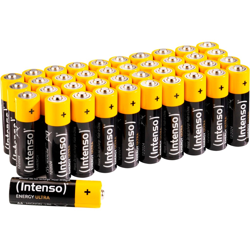 Intenso Batterie »40er Pack Energy Ultra AA LR6«, (40 St.)