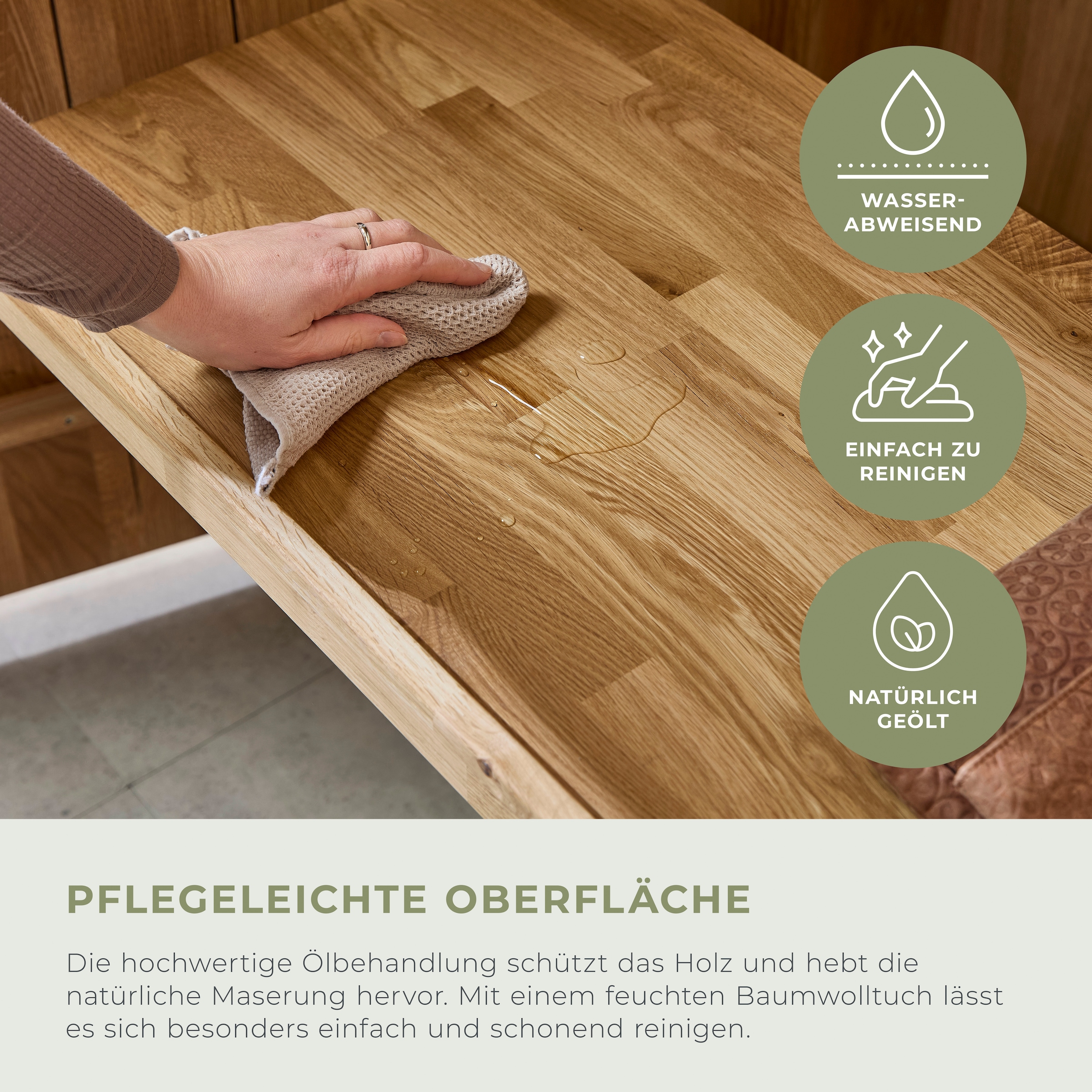 Home affaire Kleiderschrank »Ambroise aus Wildeiche, erhältlich in verschiedenen Breiten« Massivholz-Kleiderschrank, im 50 cm Raster planbar