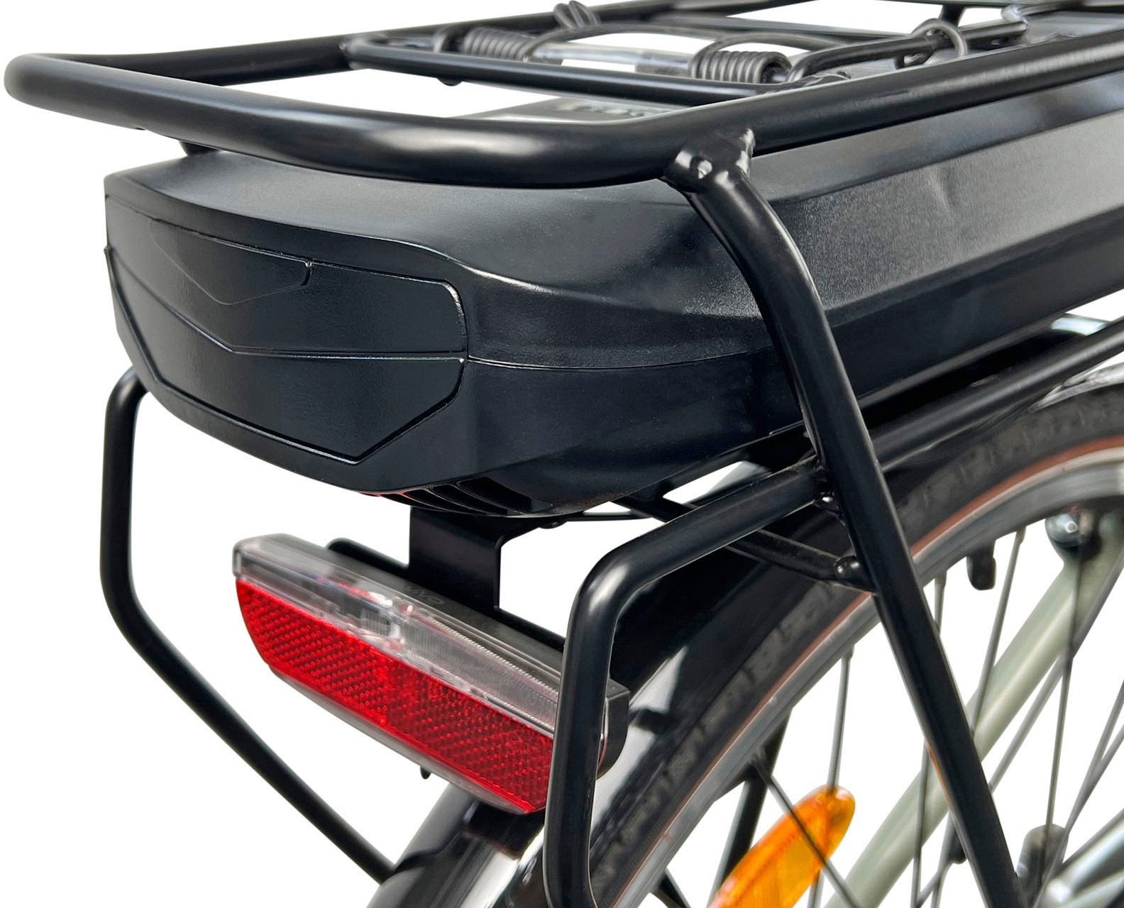 LLobe E-Bike »City E-Bike 28" County grün«, Shimano, Altus, Heckmotor 250 W