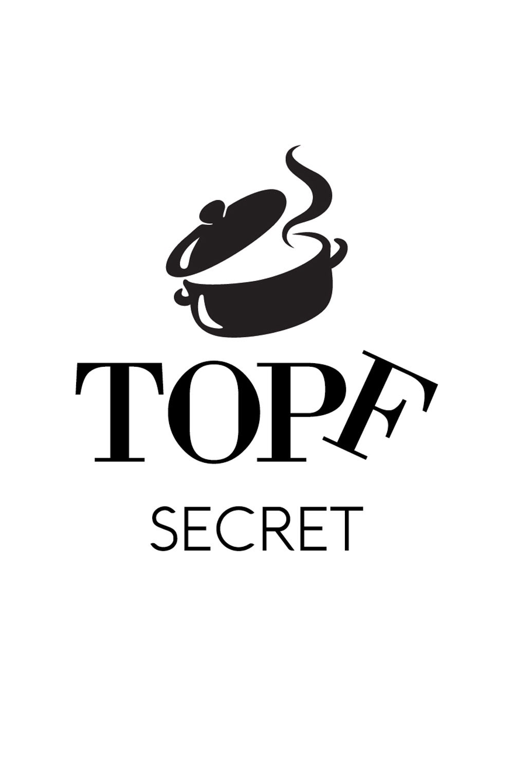 queence Wanddekoobjekt »TOPF SECRET«, Stahlschild, Blechschild, Spruch, Wit günstig online kaufen