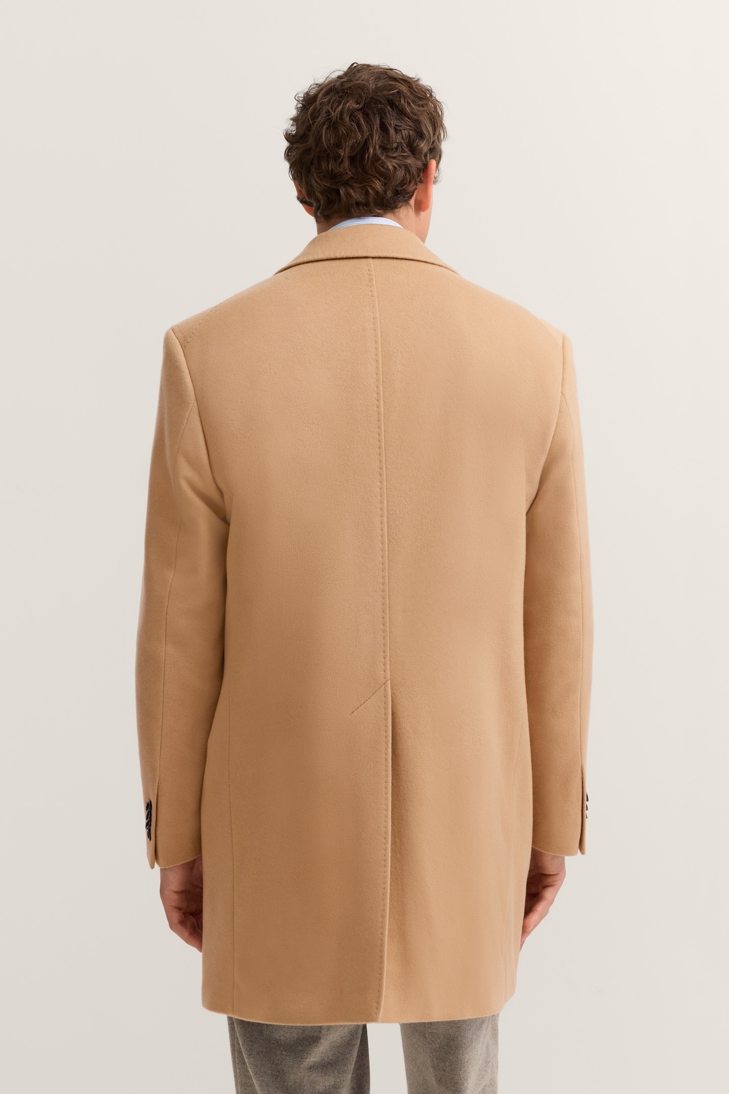 bugatti Kurzmantel »Kaschmir« im Modern Fit mit Knopfleiste