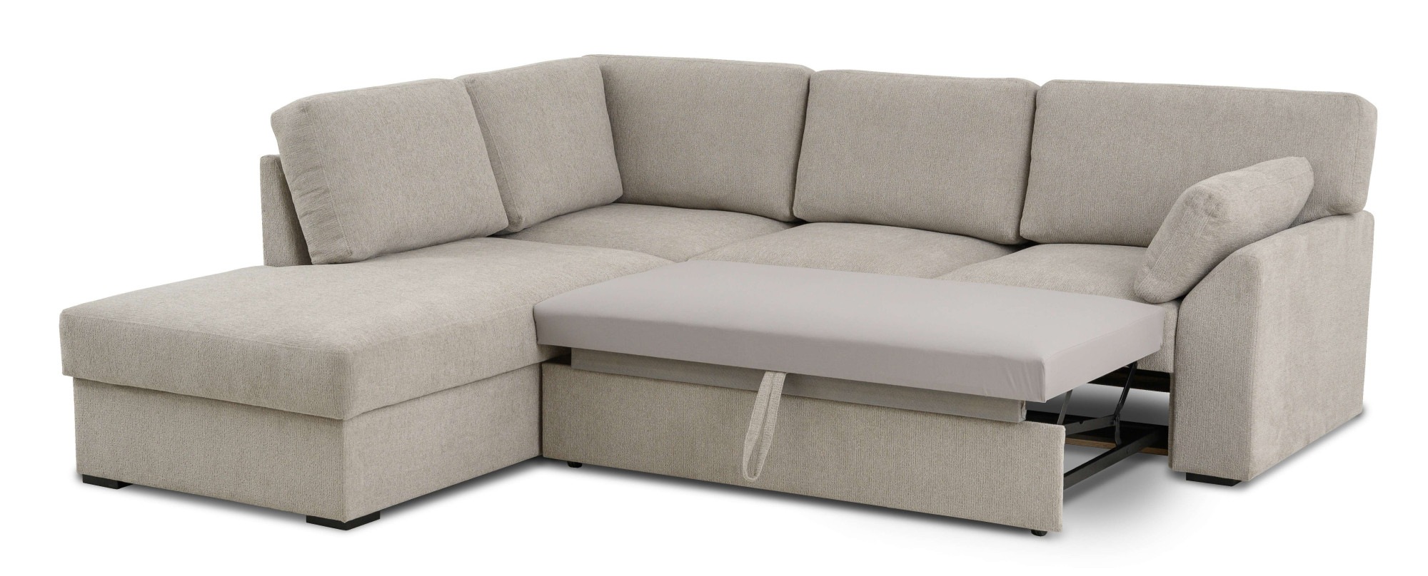 Home affaire Ecksofa »Citry«, Breite 242 cm, Chenille, Bettfunktion, Bettkasten, L-Form