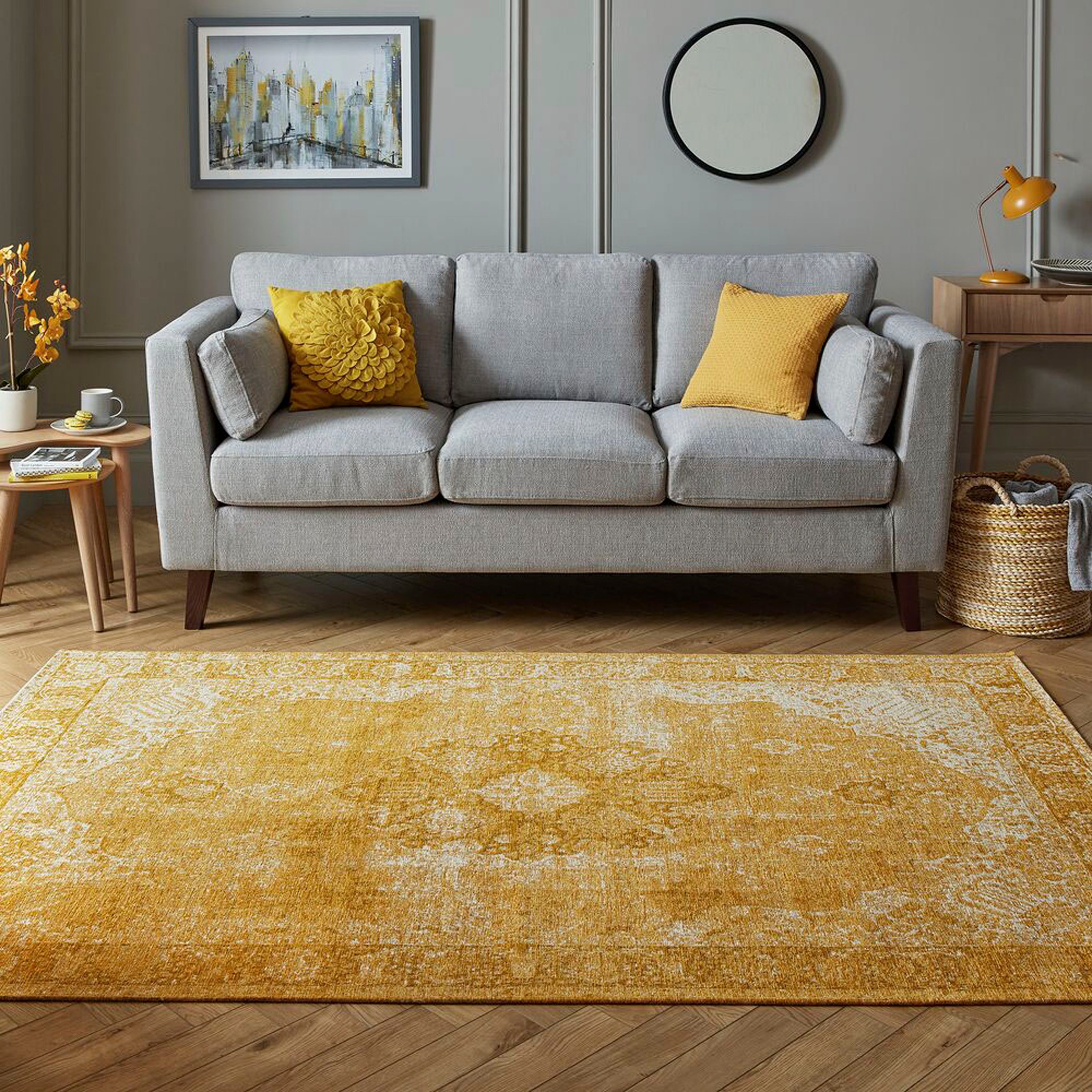 FLAIR RUGS Teppich »Antique Vintage-Muster,«, rechteckig, 4 mm Höhe, Chenil günstig online kaufen