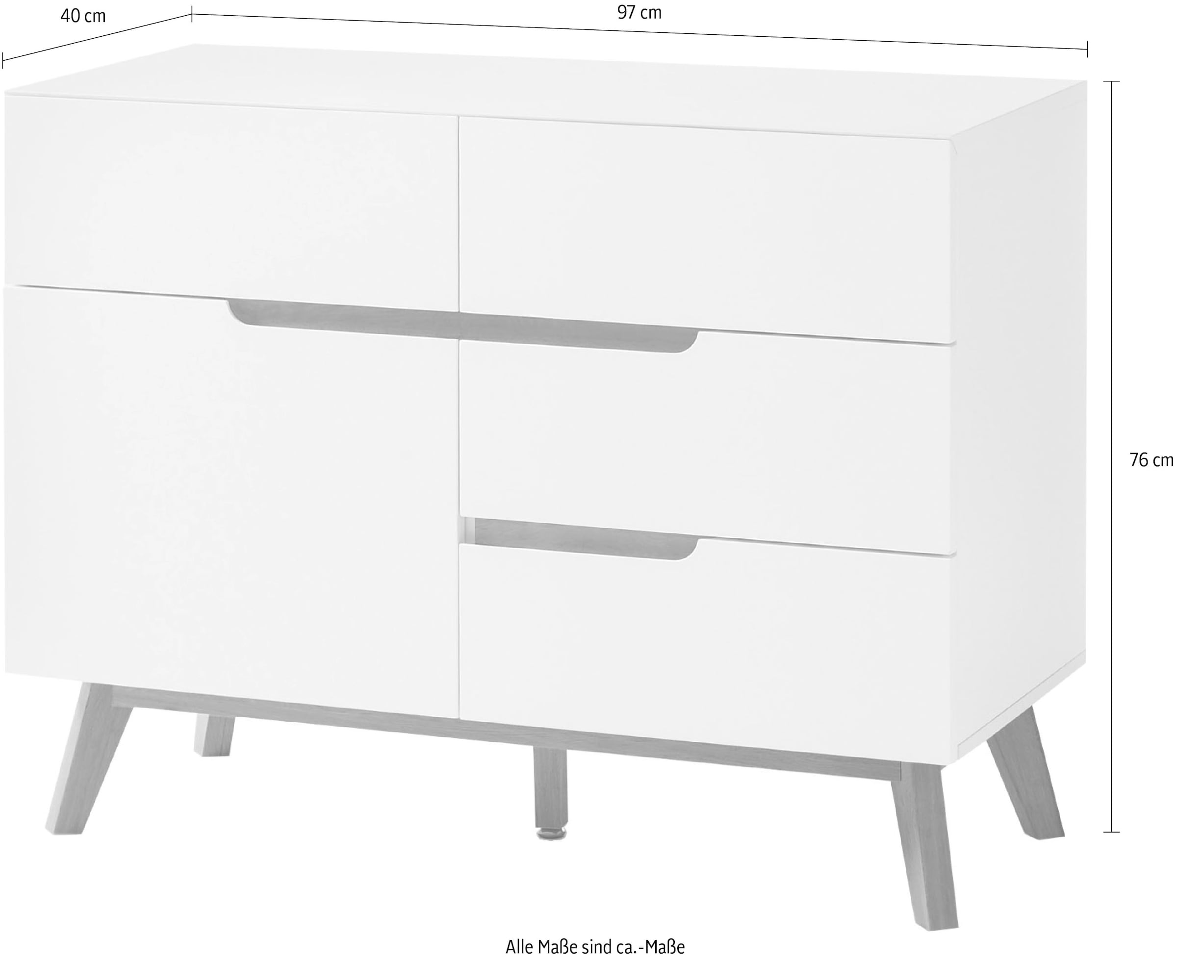MCA furniture Kommode »Cervo«, Breite ca. 97 cm