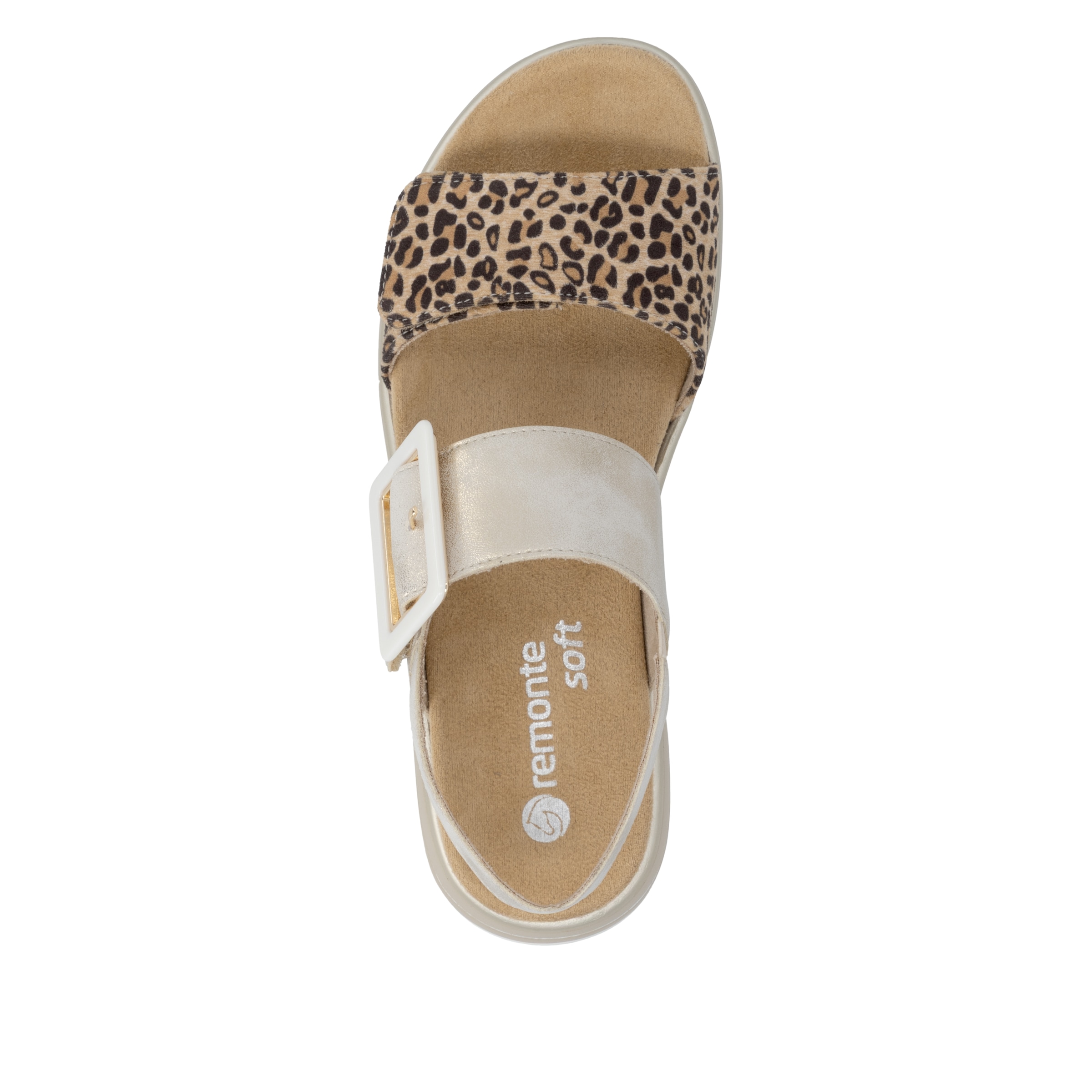 Remonte Plateausandale  Sandalette, Keilsandale, Sommerschuh mit Lite ´n Soft-Ausstattung