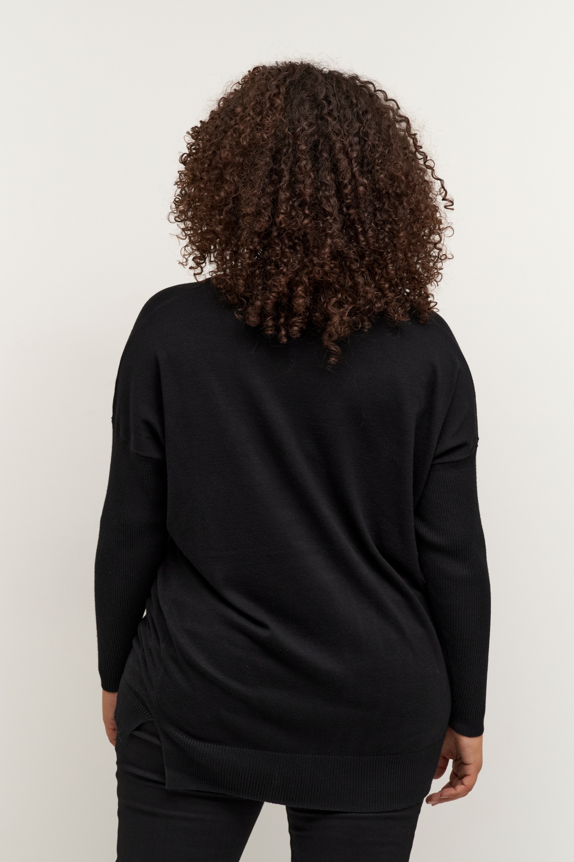 KAFFE Curve Strickpullover »Damen Strickpullover KCmachi«