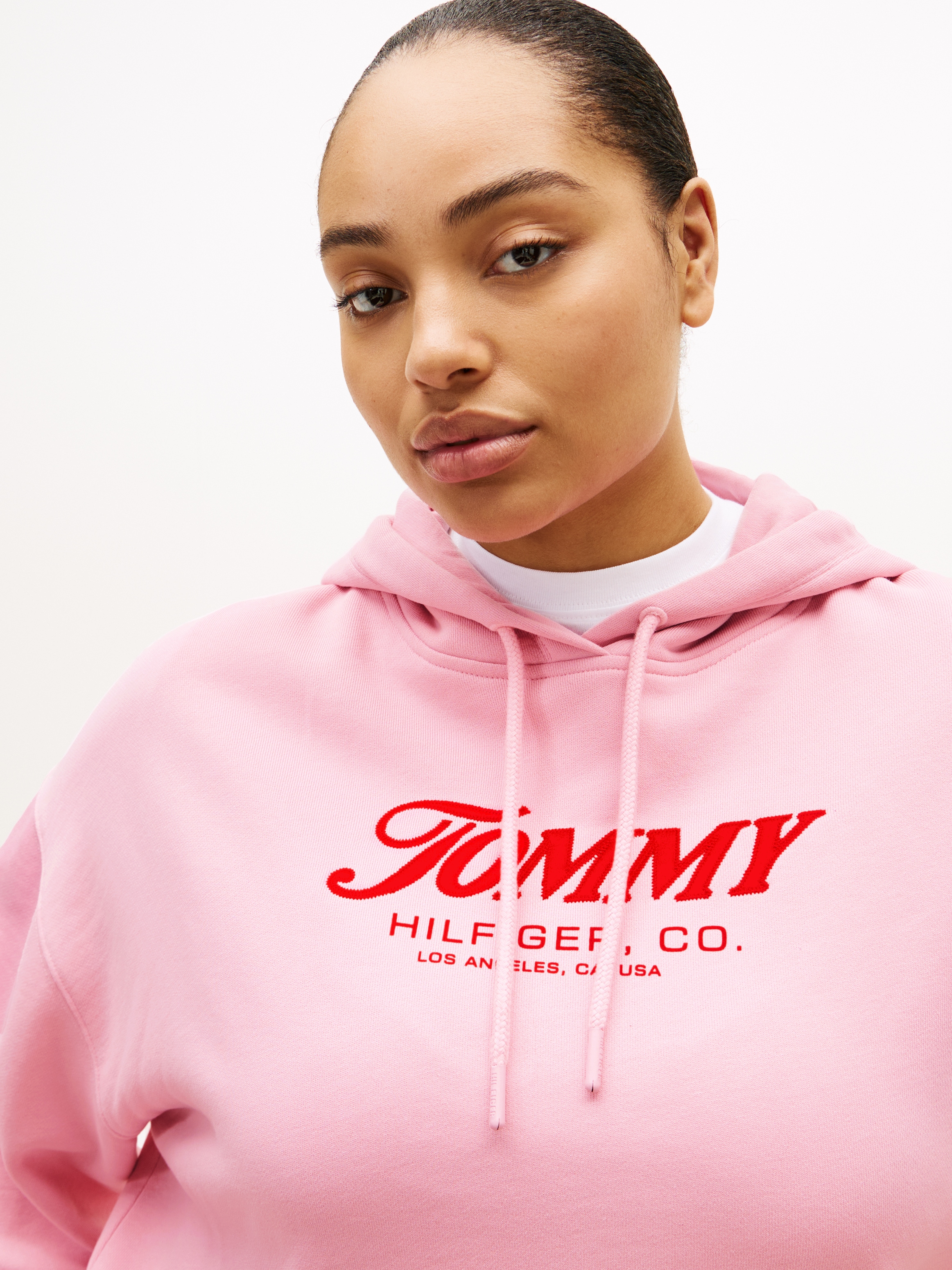 Tommy Hilfiger Curve Hoodie »CRV FUN GRAPHIC MDRN HOODIE«, in großen Größen
