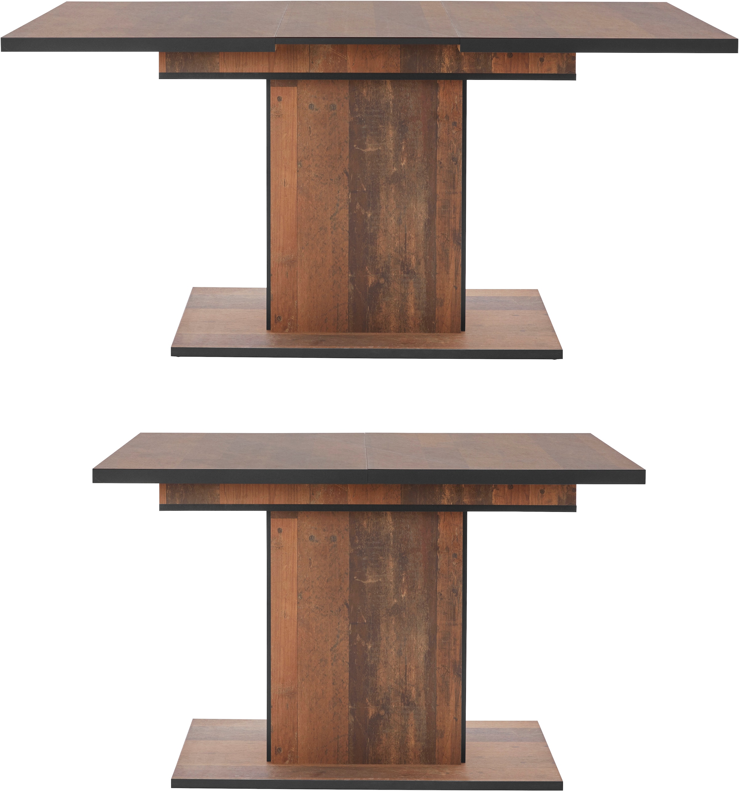 HELA Esstisch »Ariana«, durch innenliegende Einlegeplatten ausziehbar 120-160  cm auf Rechnung bestellen | Esstische