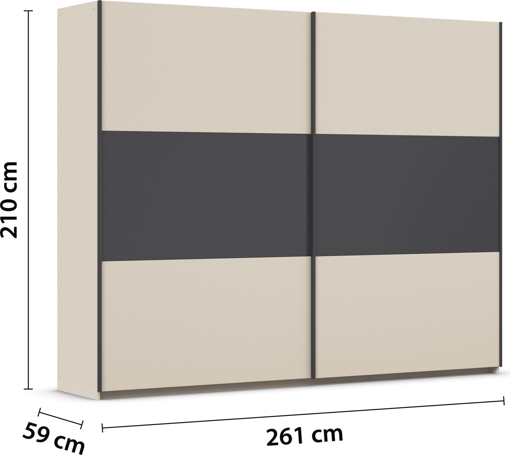 rauch Schwebetürenschrank »Kleiderschrank Schrank Garderobe Garderobenschrank Wäscheschrank NEO«, (in 3 verschiedenen Ausstattungen BASIC/CLASSIC/PREMIUM), mit großzügigem Stauraum und vielfältigen Farbkombinationen